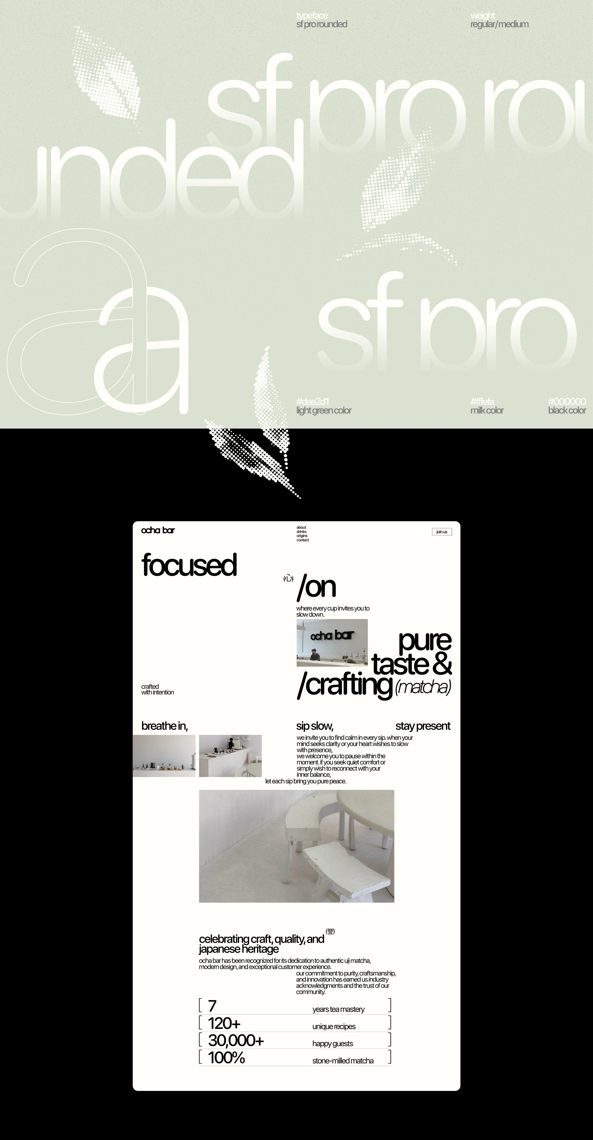 ocha bar - web design — Изображение №11 — Интерфейсы на Dprofile