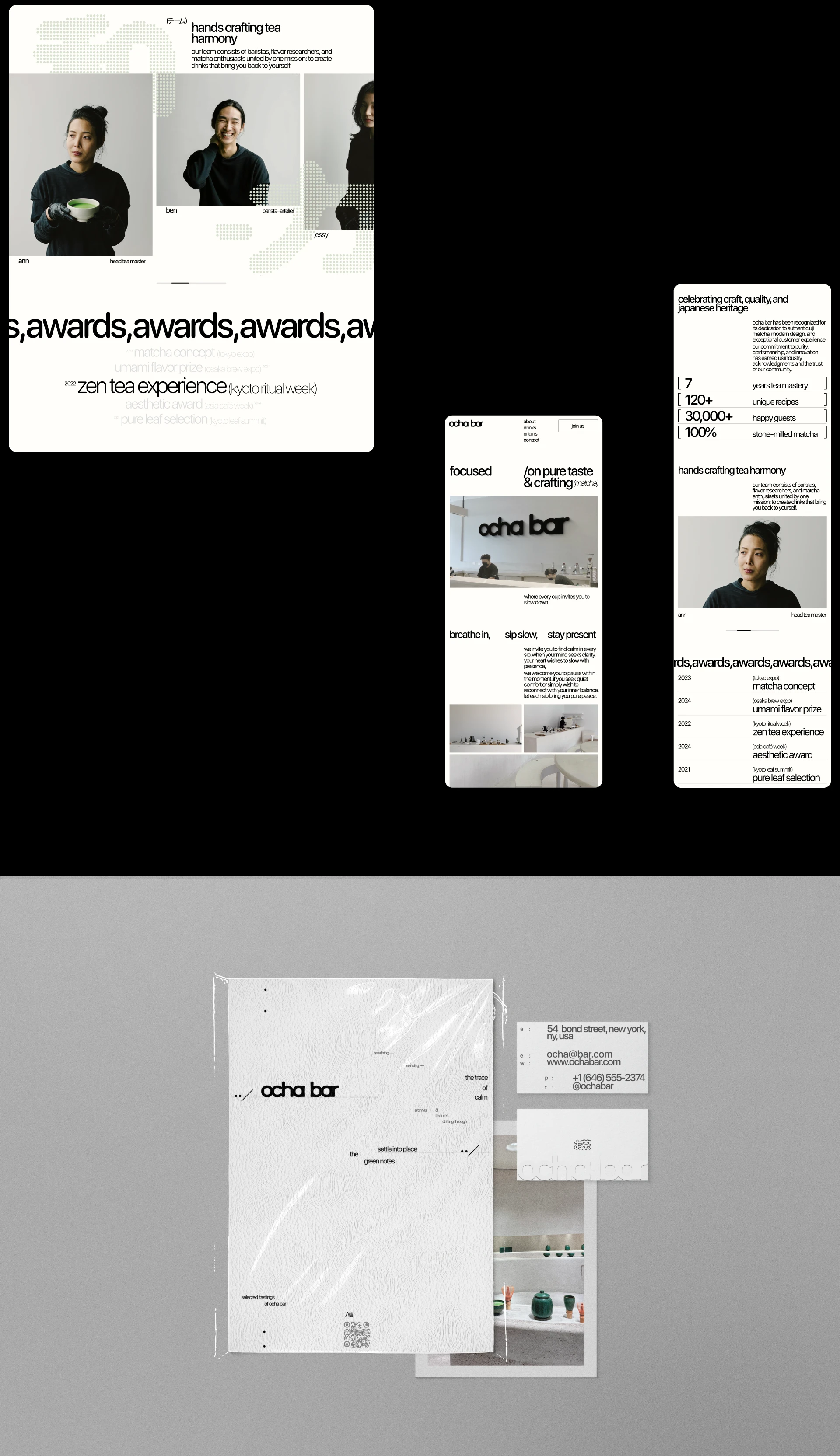 ocha bar - web design — Изображение №12 — Интерфейсы на Dprofile