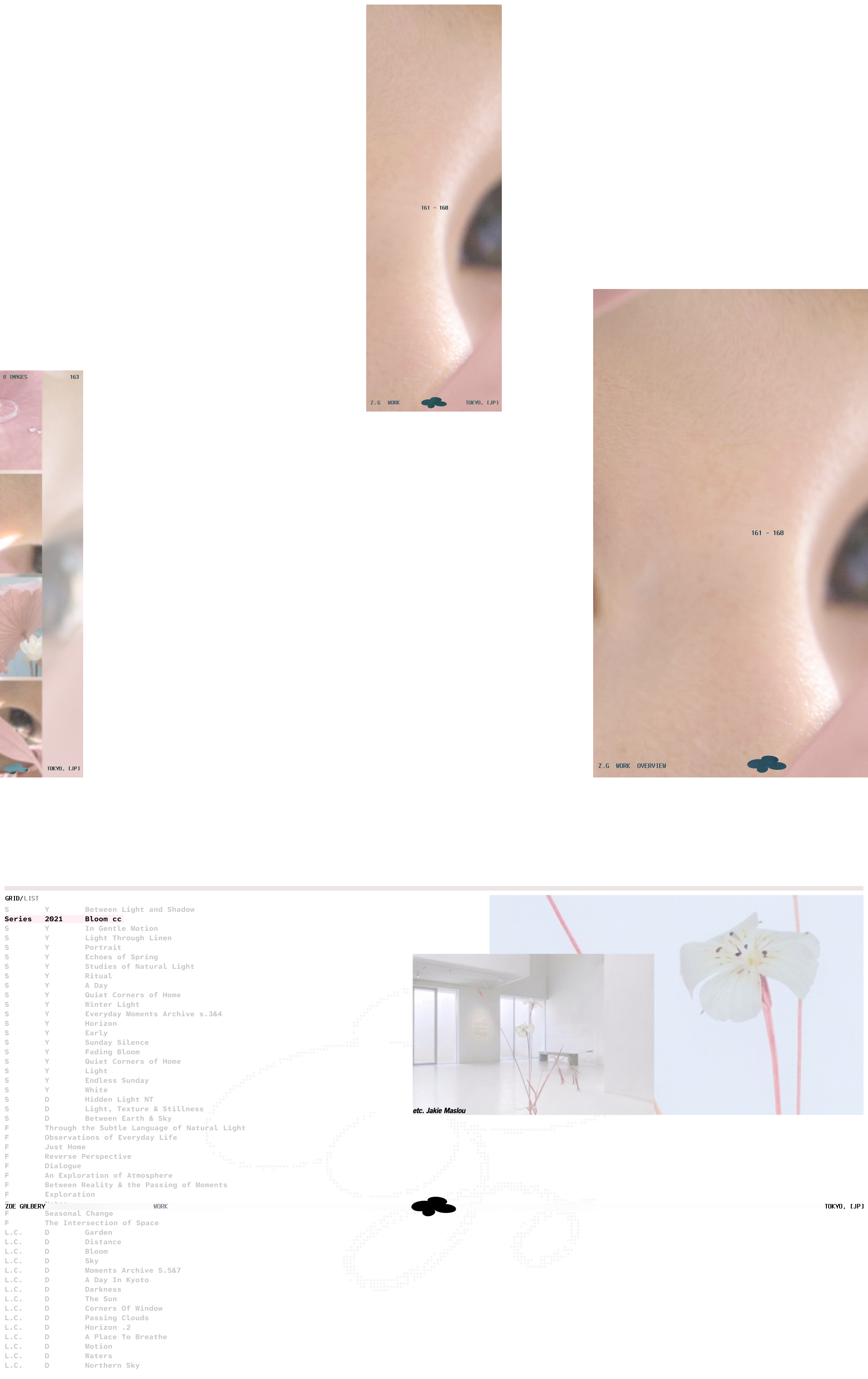 web design concept for photographer — Изображение №5 — Интерфейсы, Нейро на Dprofile