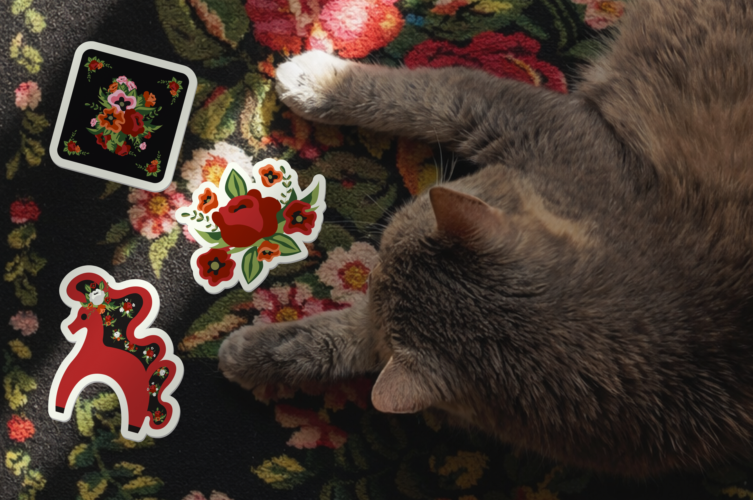 Сувенирная продукция для Сибирской Ковровой Фабрики — Изображение №18 — Брендинг, Иллюстрация на Dprofile