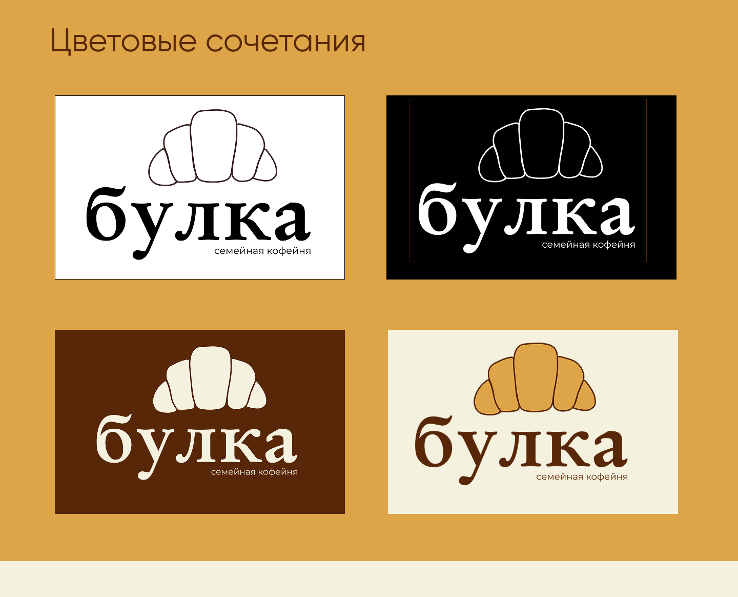 Разработка фирменного стиля для кофейни «Булка» — Изображение №6 — Брендинг на Dprofile
