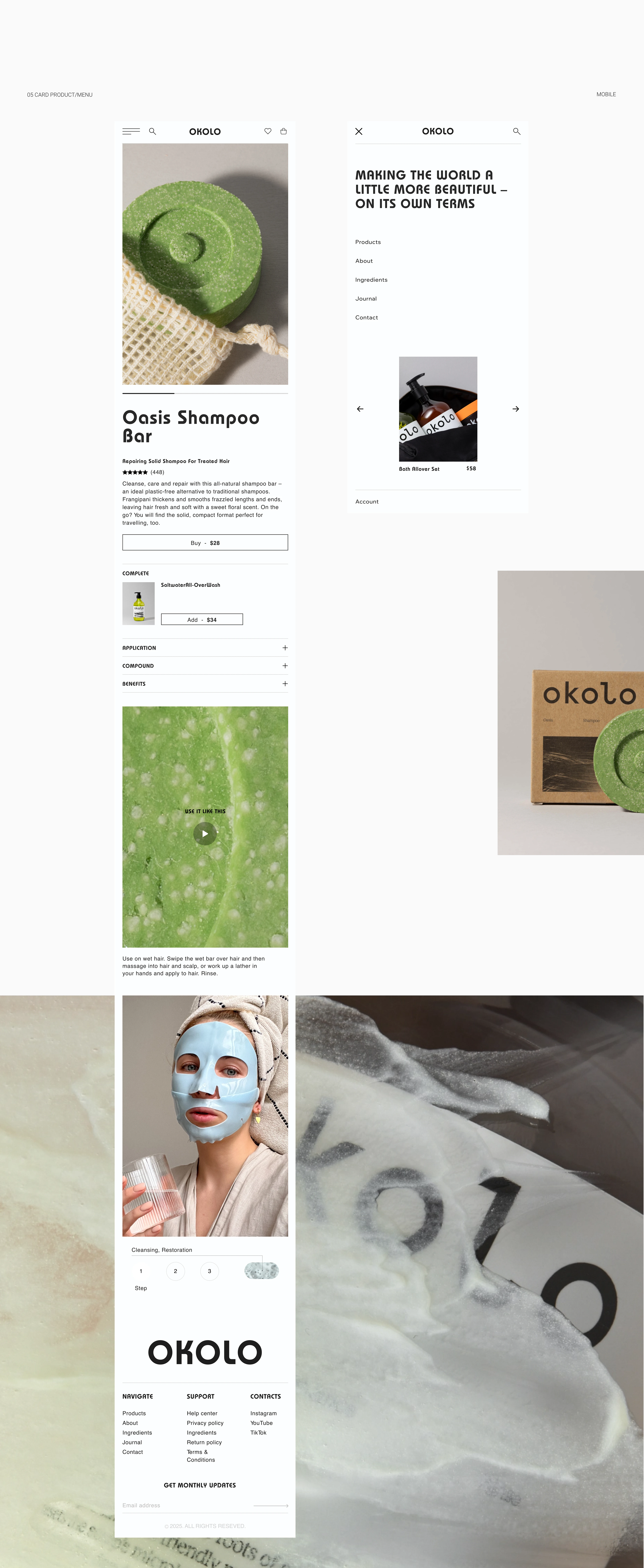 Okolo - Website Redesign — Изображение №7 — Интерфейсы на Dprofile