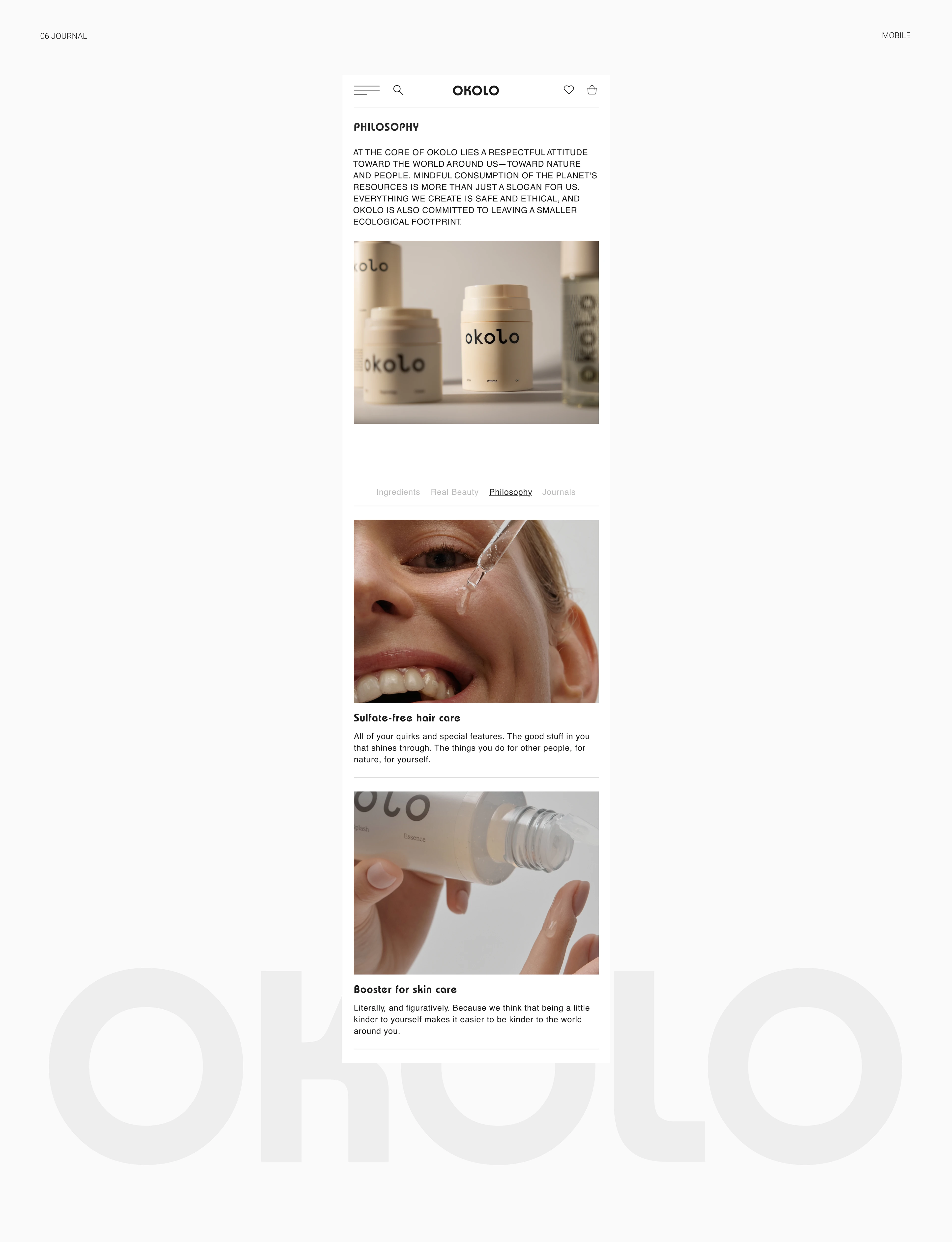 Okolo - Website Redesign — Изображение №9 — Интерфейсы на Dprofile