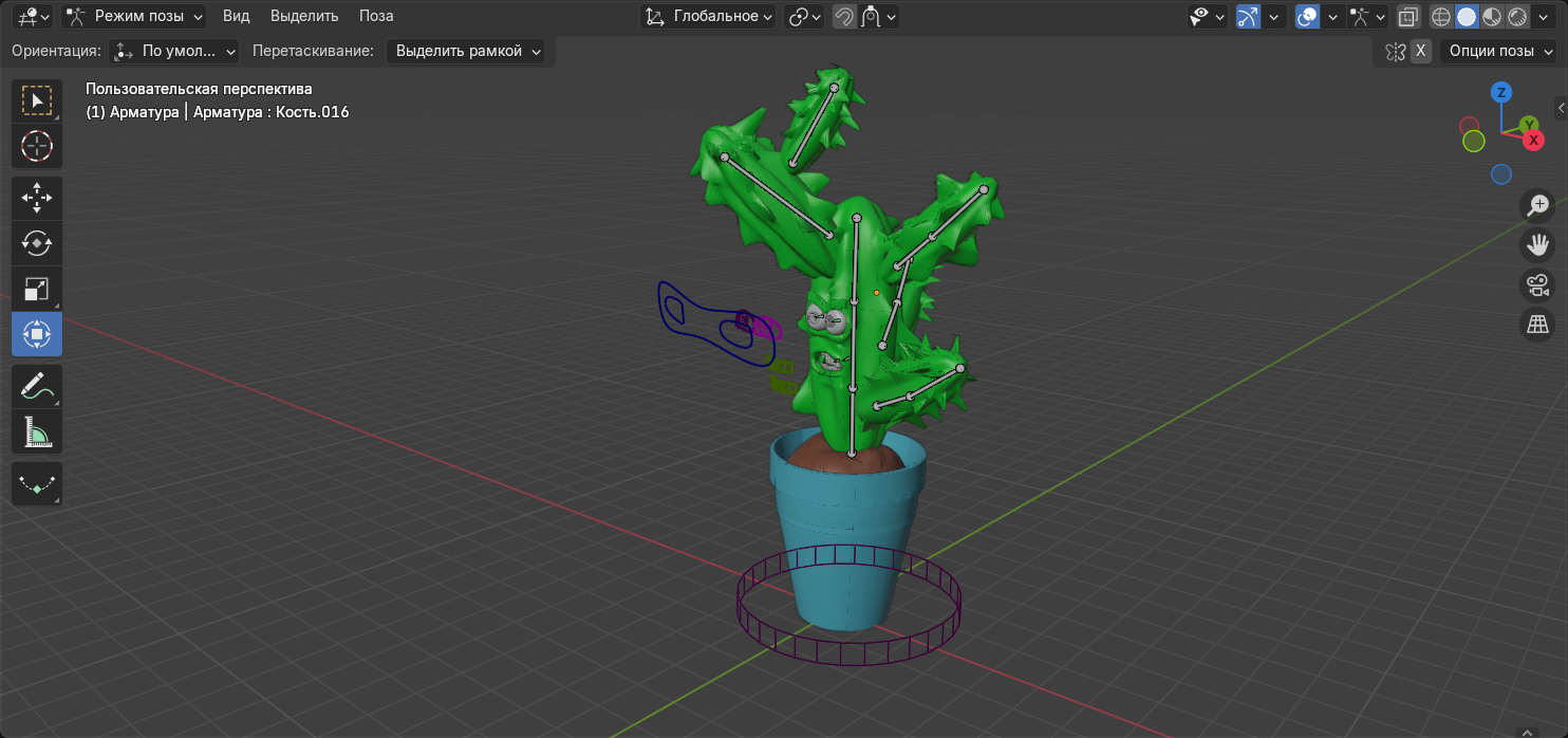 Персонажи. Blender 3D. Анимации. — Изображение №8 — Иллюстрация, Анимация на Dprofile