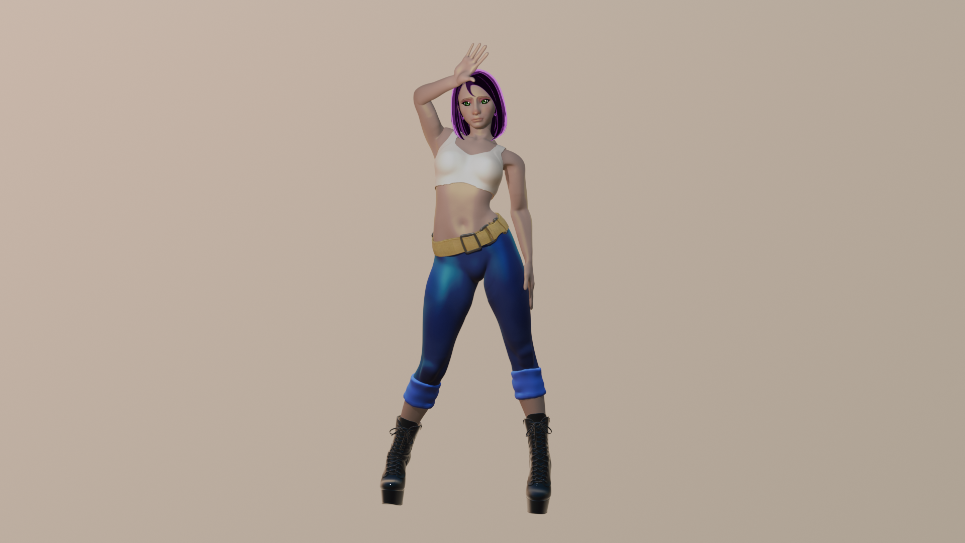 Персонажи. Blender 3D. Анимации. — Изображение №5 — Иллюстрация, Анимация на Dprofile