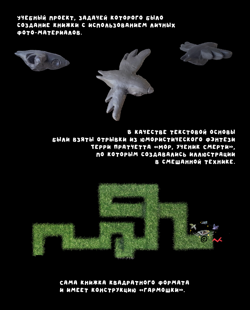Книжка-гармошка «МОР» — Изображение №3 — Иллюстрация, Графика на Dprofile