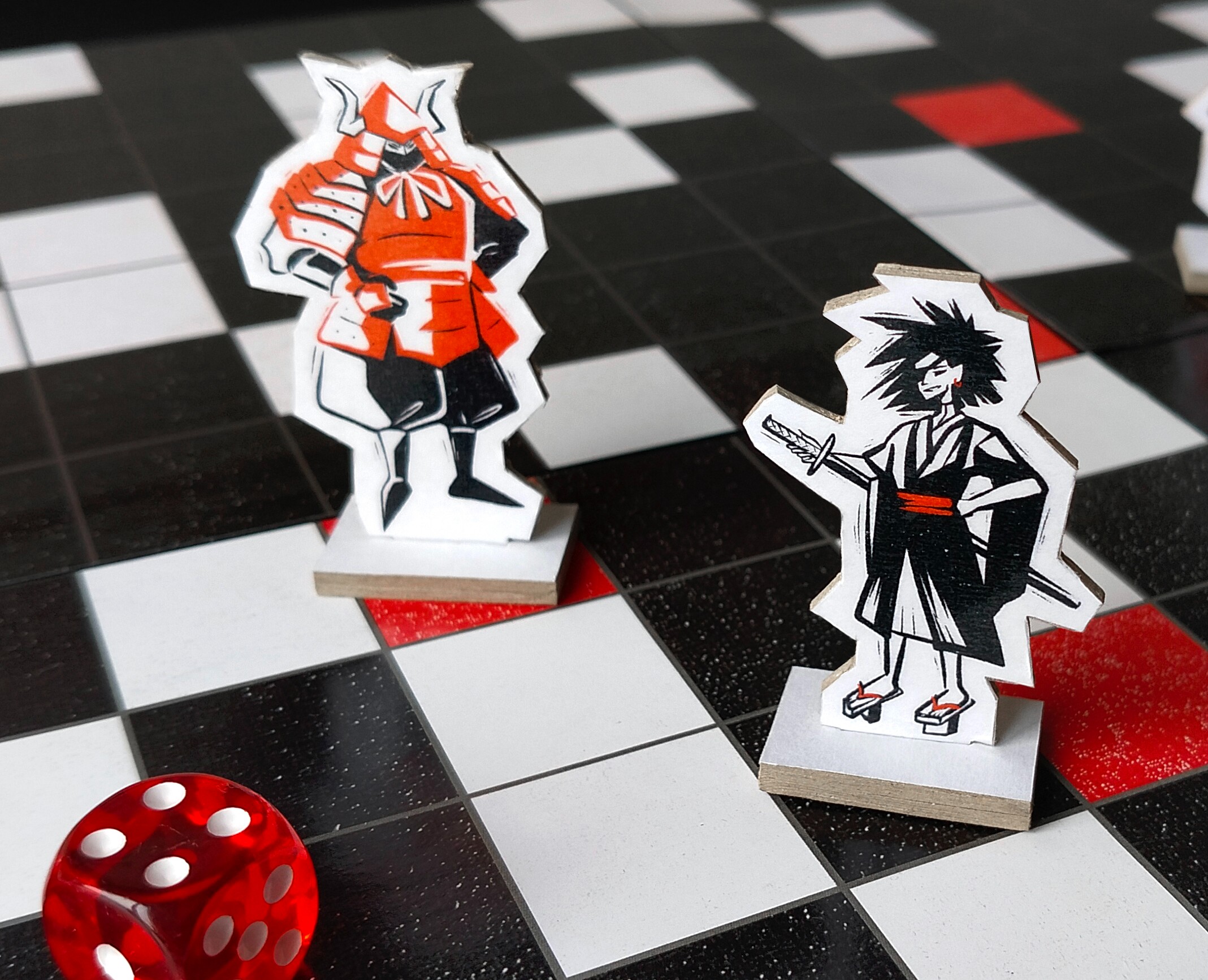 Настольная игра «ПУТЬ САМУРАЯ» — Иллюстрация, Графика на Dprofile