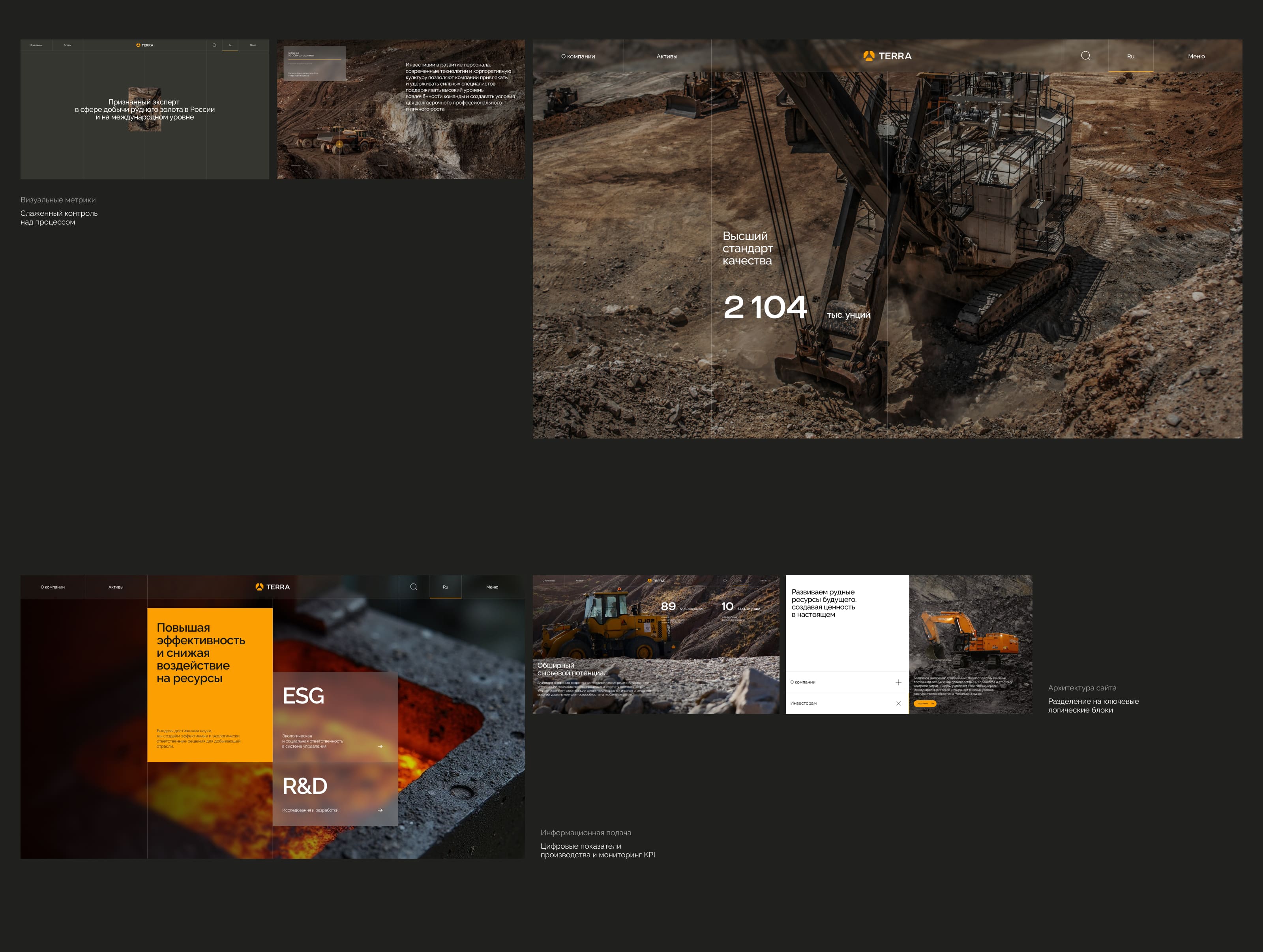 TERRA | Web & UX/UI Design — Изображение №6 — Интерфейсы на Dprofile