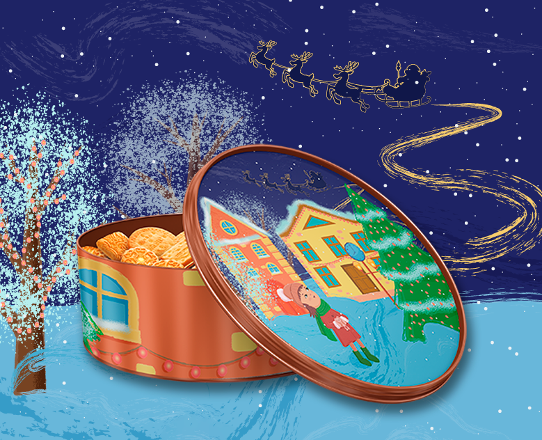 Иллюстрации к новогодней упаковке — Брендинг, Иллюстрация на Dprofile