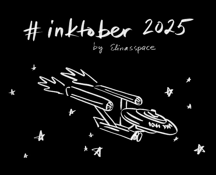 Inktober 2025 STAR TREK на Dprofile