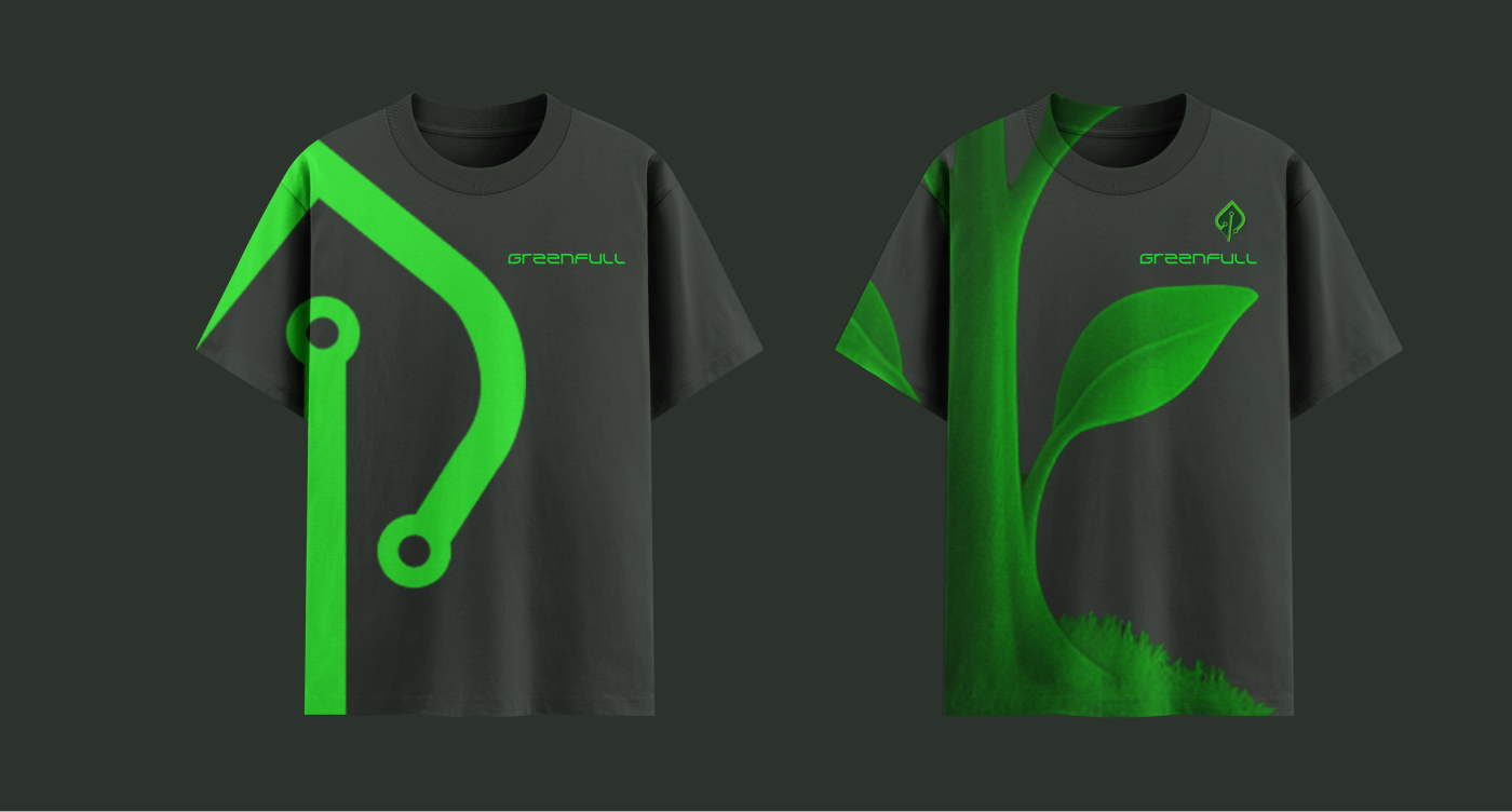 Greenful | brand identity — Изображение №11 — Брендинг на Dprofile