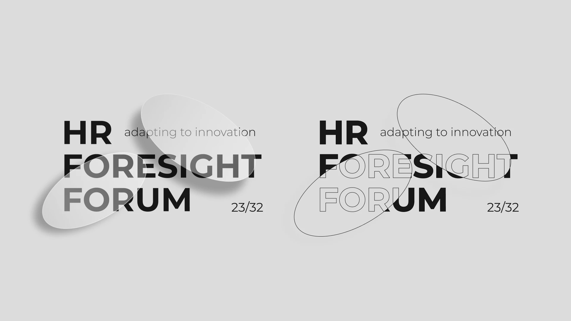 HR FORESIGHT FORUM | Event design — Изображение №1 — Брендинг, Графика на Dprofile