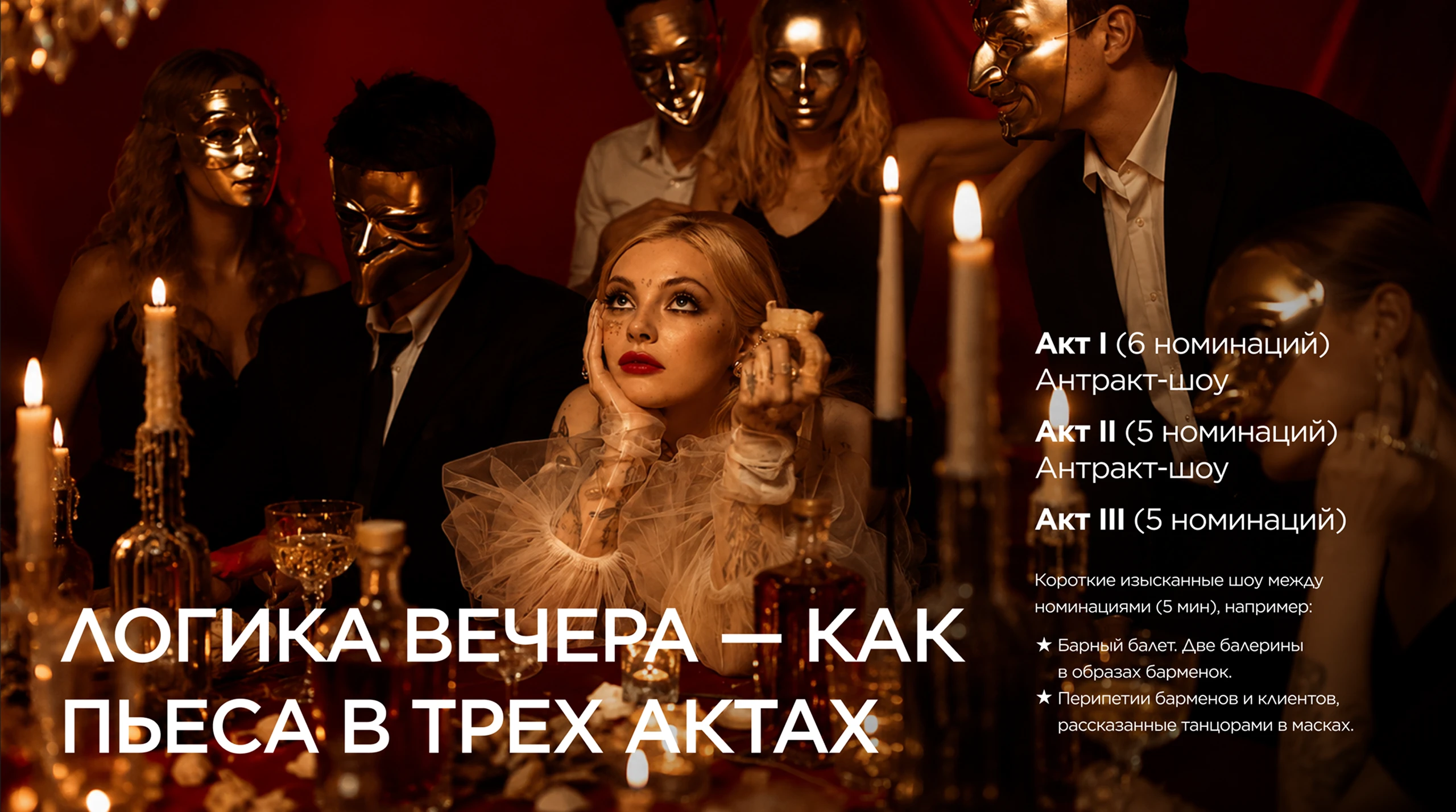 Презентация концепции для барной премии | Event design — Изображение №7 — Брендинг, Маркетинг на Dprofile