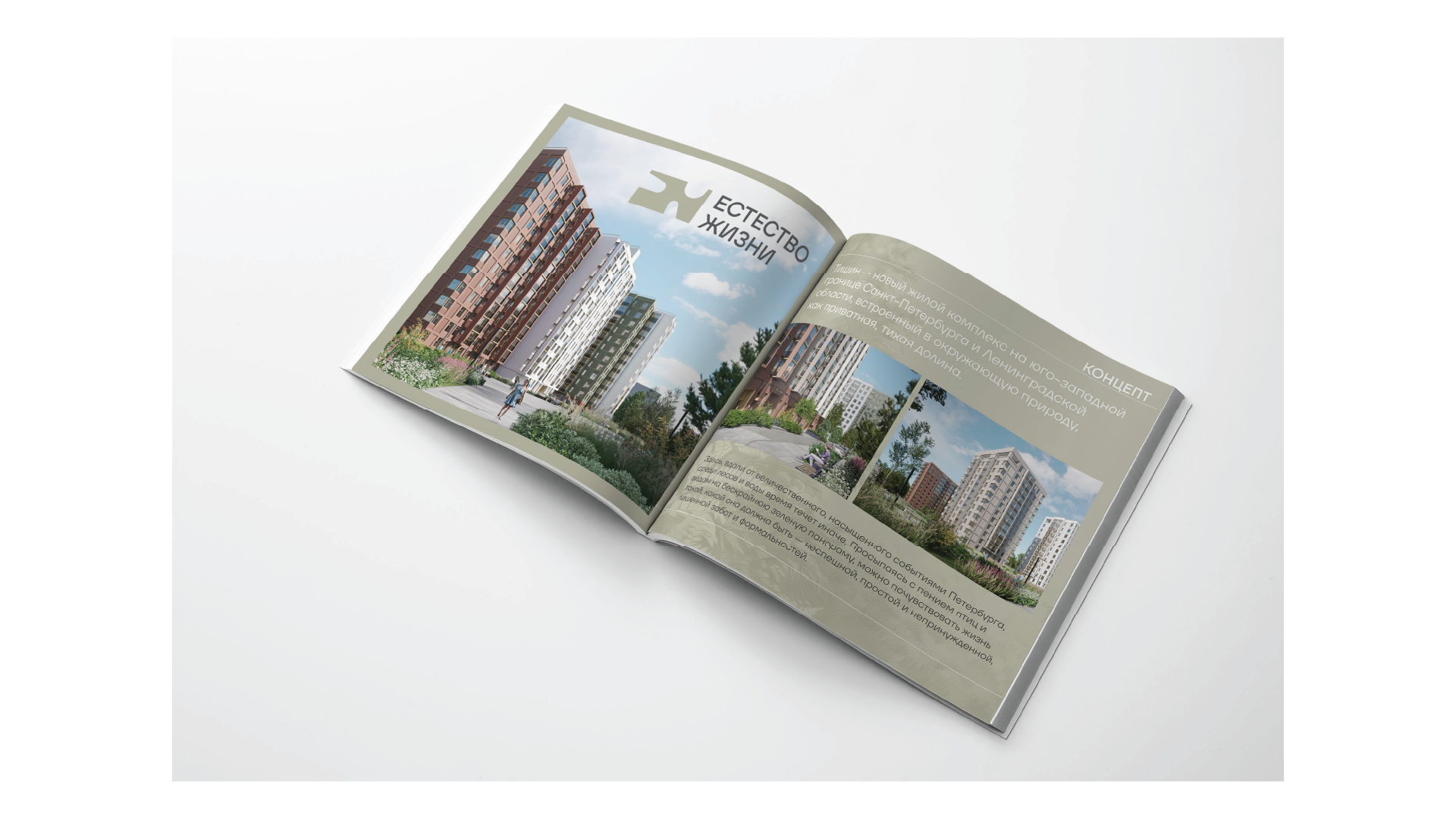Буклет для ЖК "ТИШИН" — Изображение №4 — Графика на Dprofile