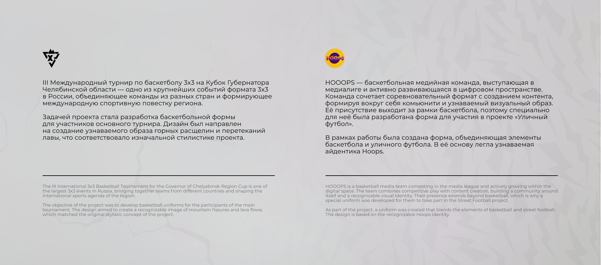 Спортивная форма КГЧО Х HOOPS — Изображение №2 — Брендинг на Dprofile