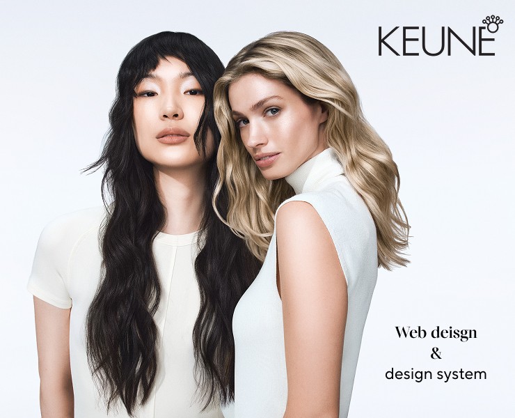 Редизайн сайта keune.ru на Dprofile