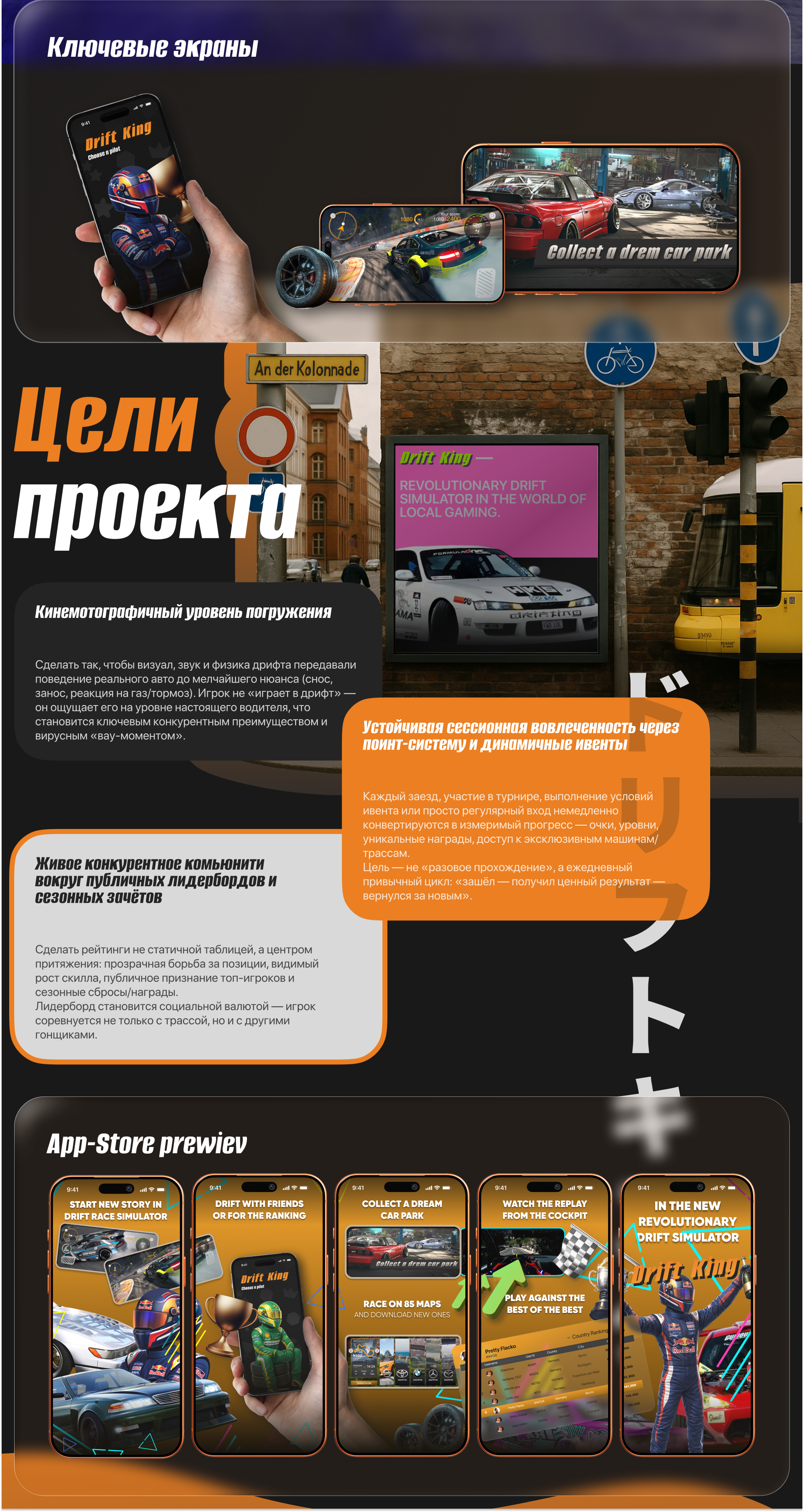 Drift King Game Ui Keys — Изображение №2 — Интерфейсы, Иллюстрация на Dprofile