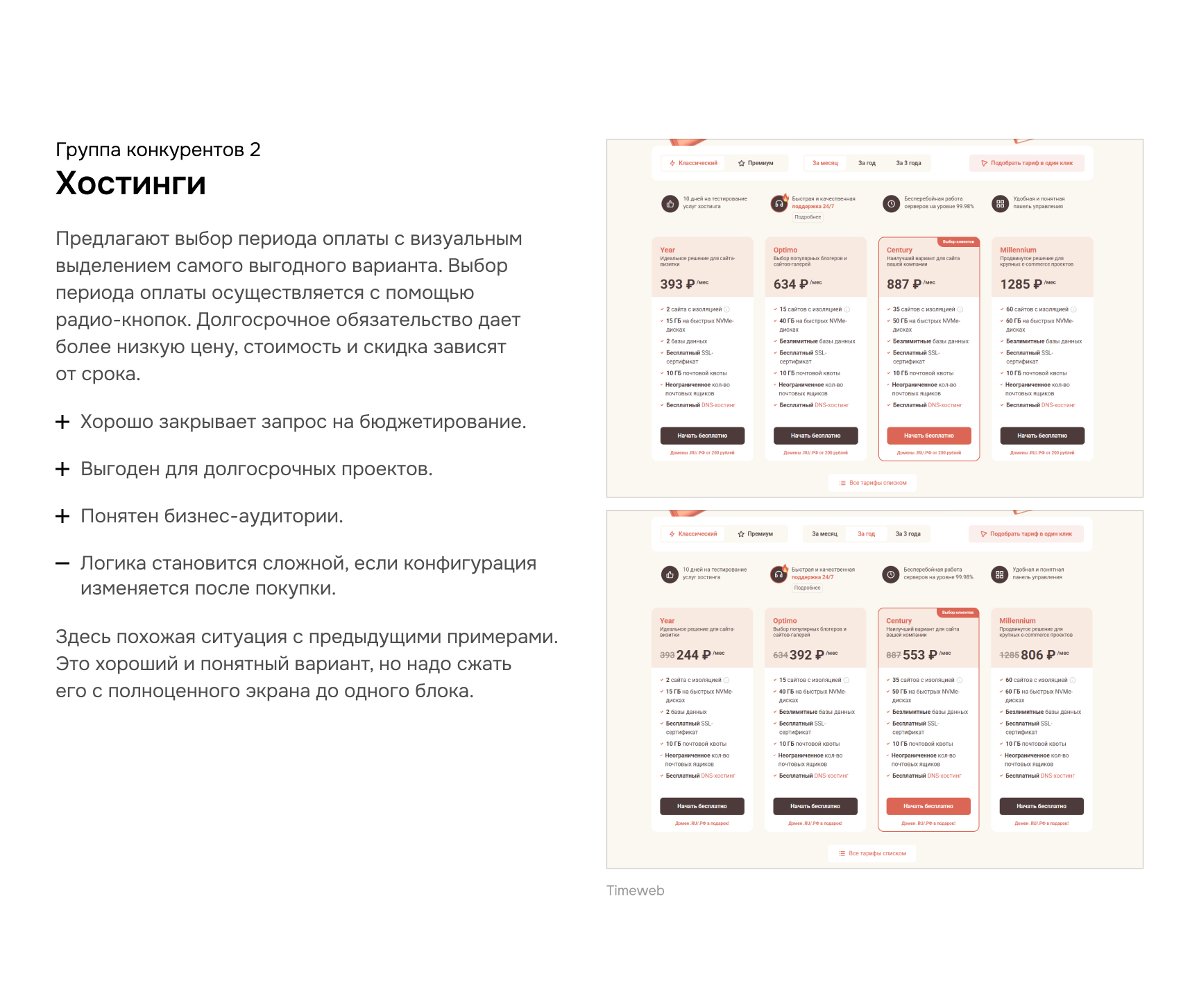 Selectel — обновление окна тарифа в облачной платформе — Изображение №8 — Интерфейсы на Dprofile