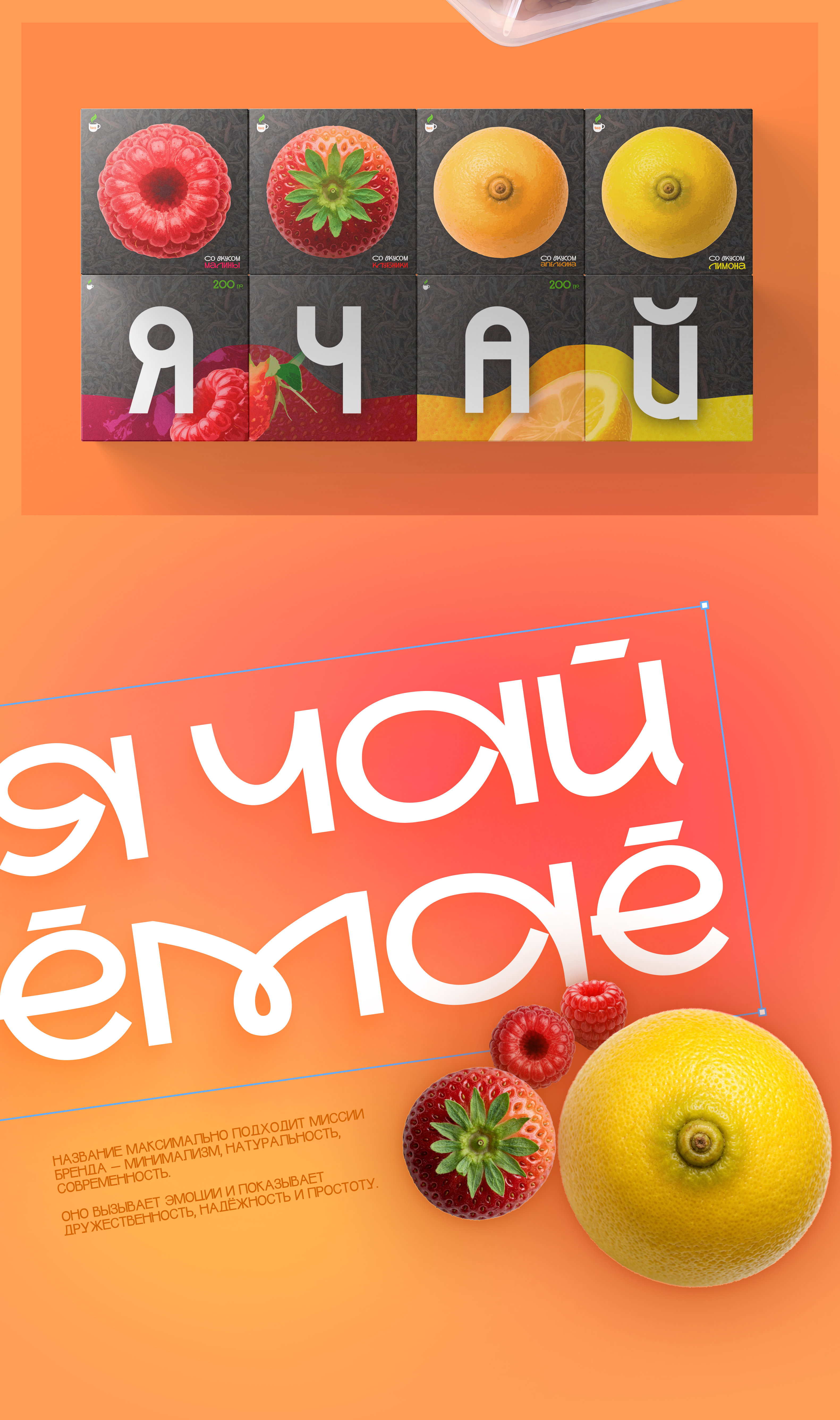 Кейс «ЯЧАЙ» ёмаё — Изображение №3 — Интерфейсы, Брендинг на Dprofile