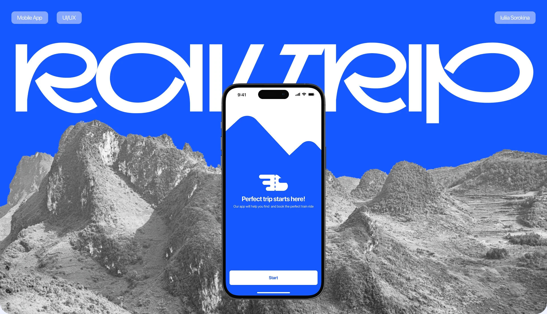 Rail Trip — Booking App | UI UX Design — Изображение №1 — Интерфейсы на Dprofile