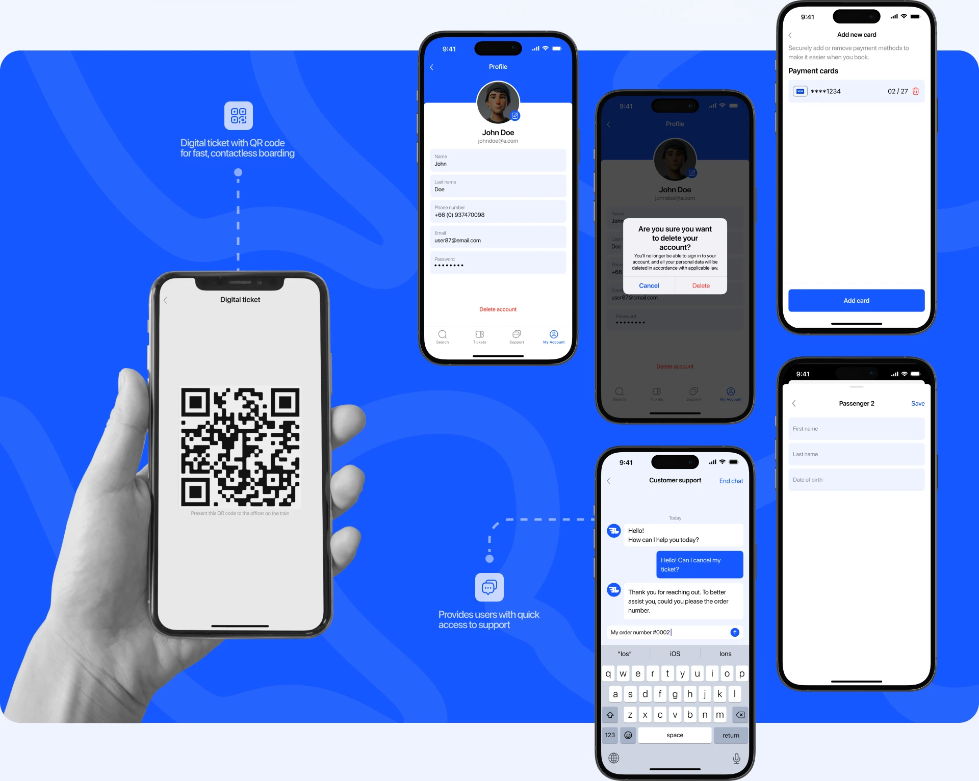 Rail Trip — Booking App | UI UX Design — Изображение №19 — Интерфейсы на Dprofile