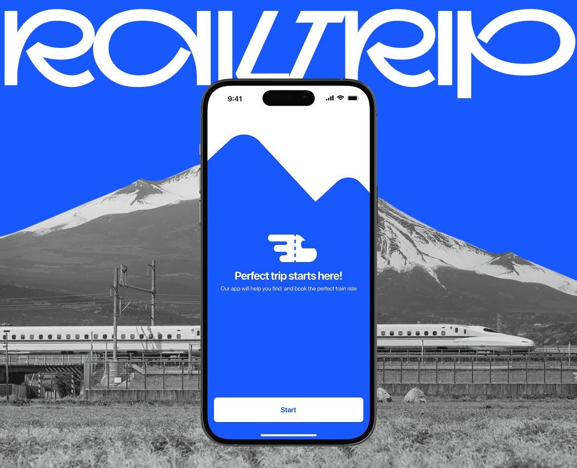 Rail Trip — Booking App | UI UX Design — Интерфейсы на Dprofile