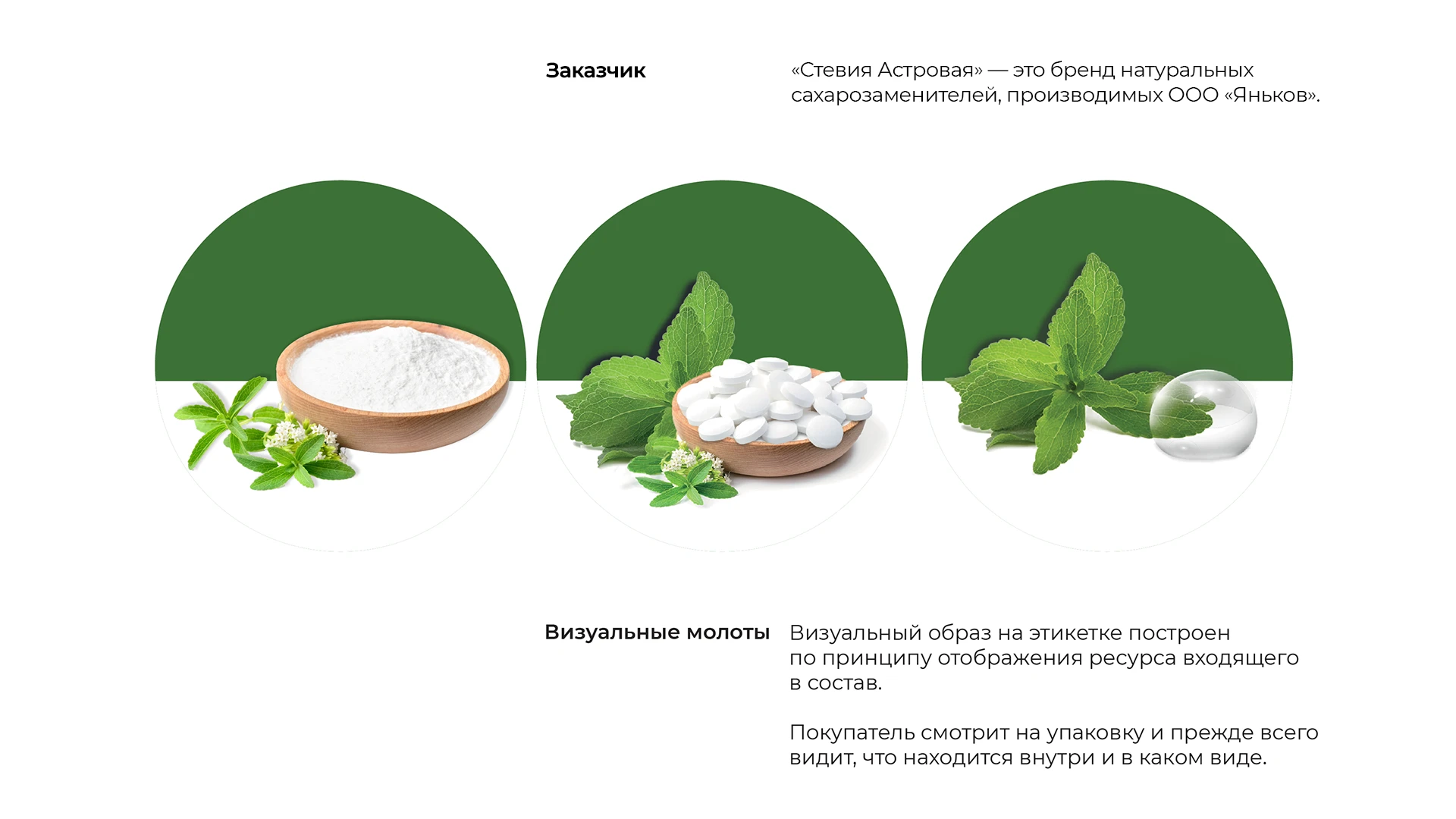 Стевия астровая — Изображение №2 — Брендинг на Dprofile