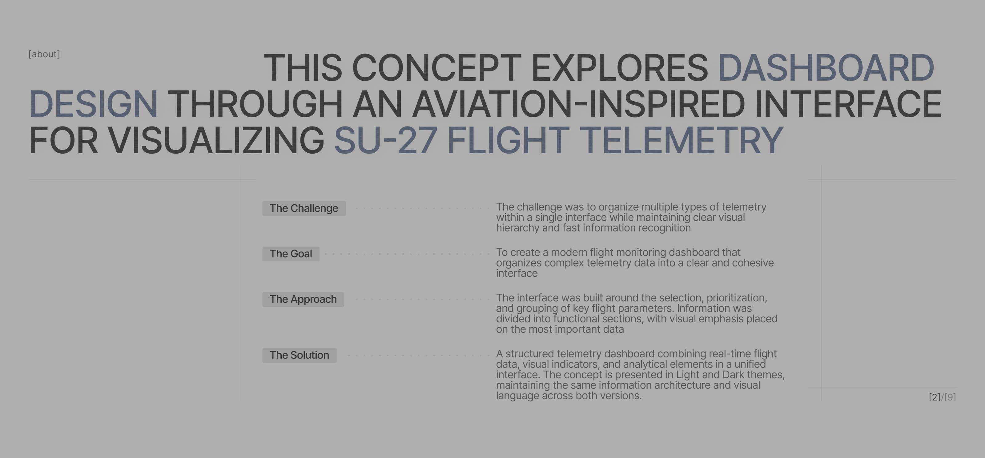 Su-27 Flight Telemetry Dashboard — Изображение №2 — Интерфейсы на Dprofile
