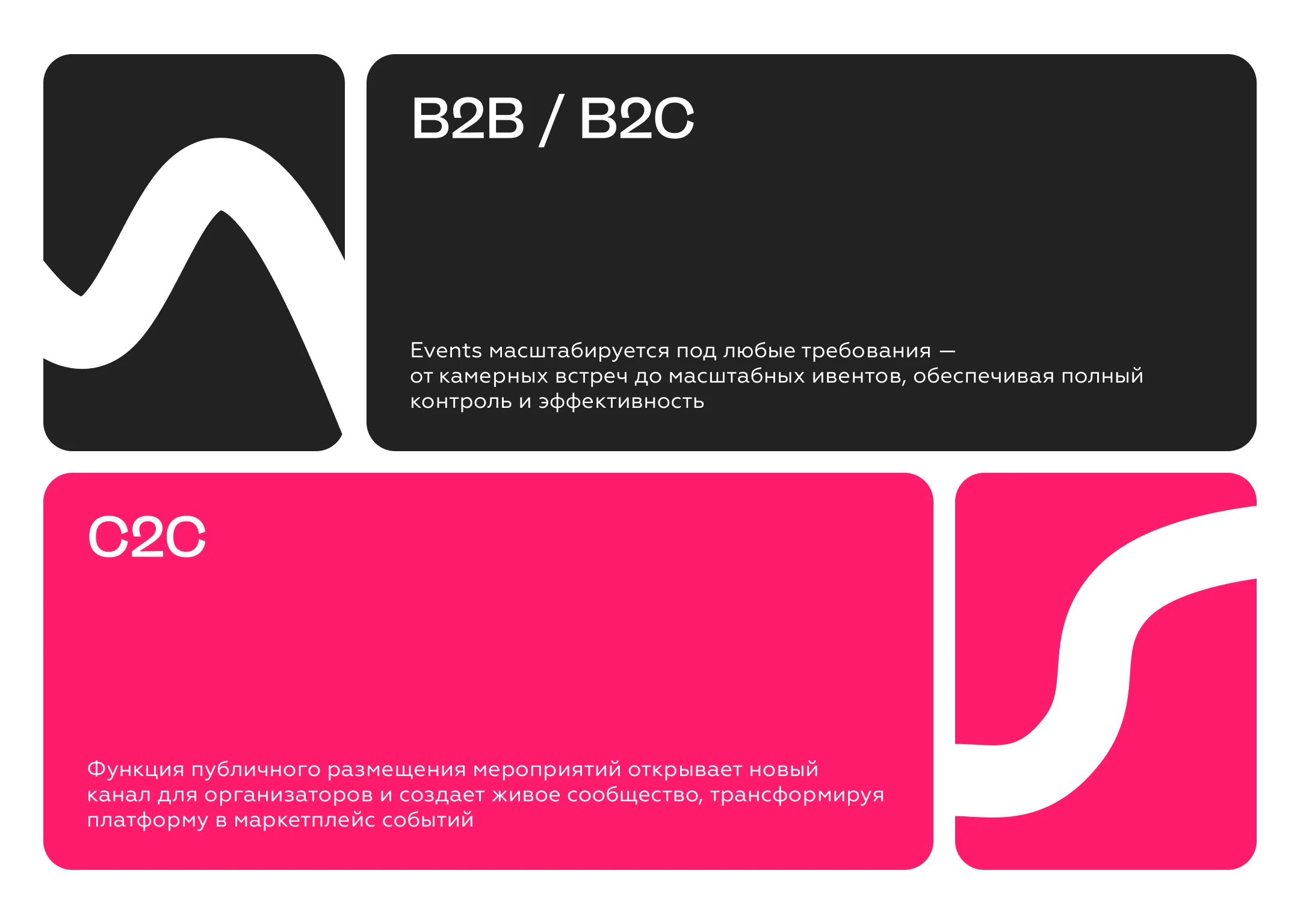 Branding & UX/UI для ивент приложения — Изображение №3 — Интерфейсы, Брендинг на Dprofile