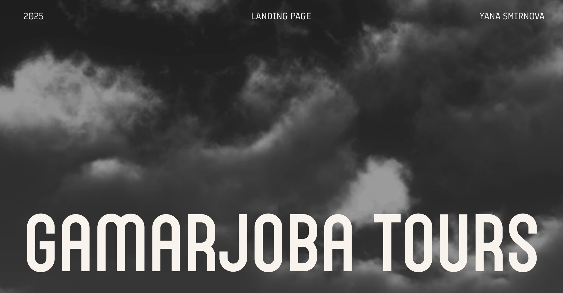 gamarjoba tours — Изображение №1 — Интерфейсы на Dprofile