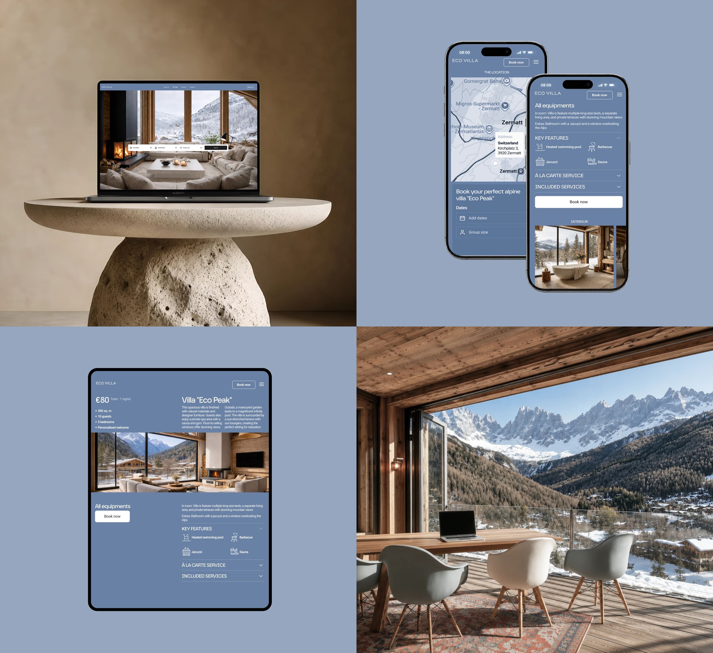 Alpine luxury | Corporate website — Изображение №8 — Интерфейсы, Нейро на Dprofile