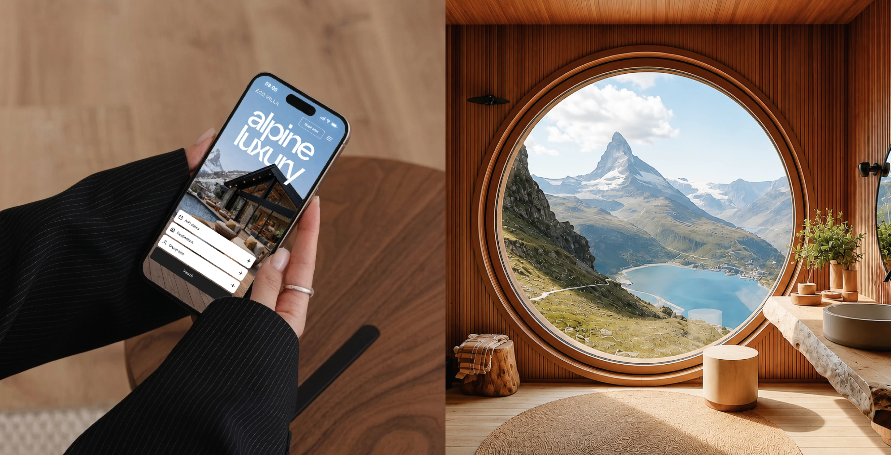 Alpine luxury | Corporate website — Изображение №4 — Интерфейсы, Нейро на Dprofile