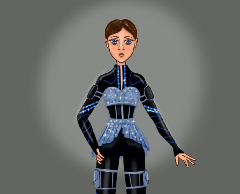 Эскиз, костюм танцевальный на Dprofile