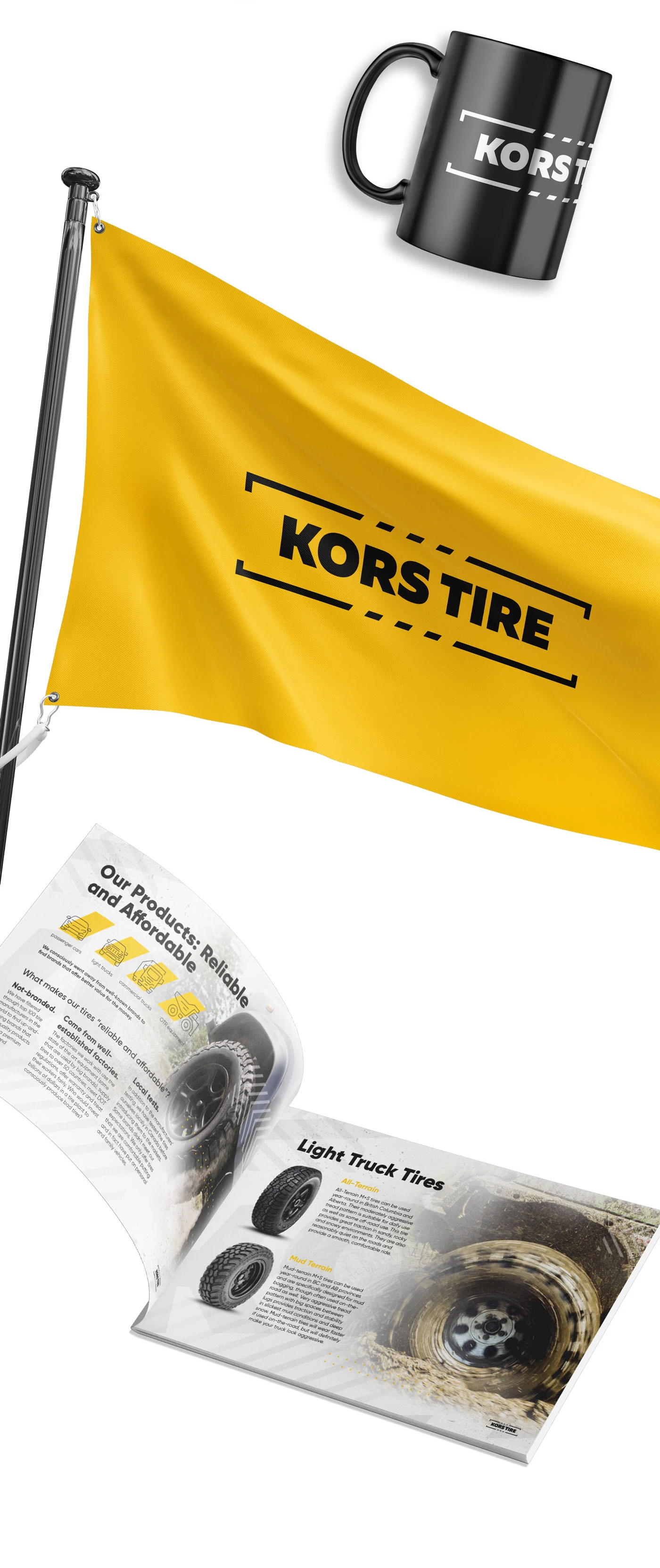 Фирменный стиль и упаковка бизнеса для шинной компании — Изображение №5 — Брендинг, Маркетинг на Dprofile