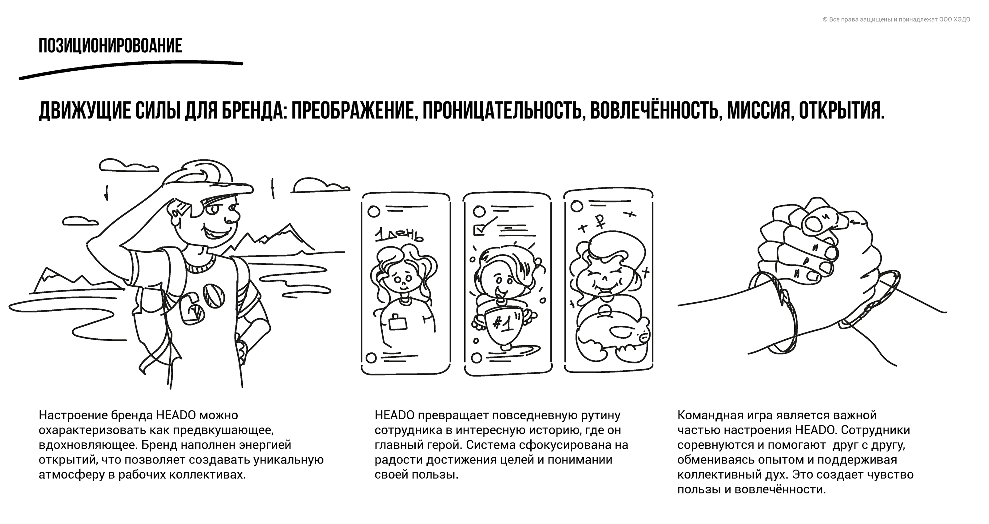 HEADO всему голова — Изображение №5 — Брендинг, Иллюстрация на Dprofile