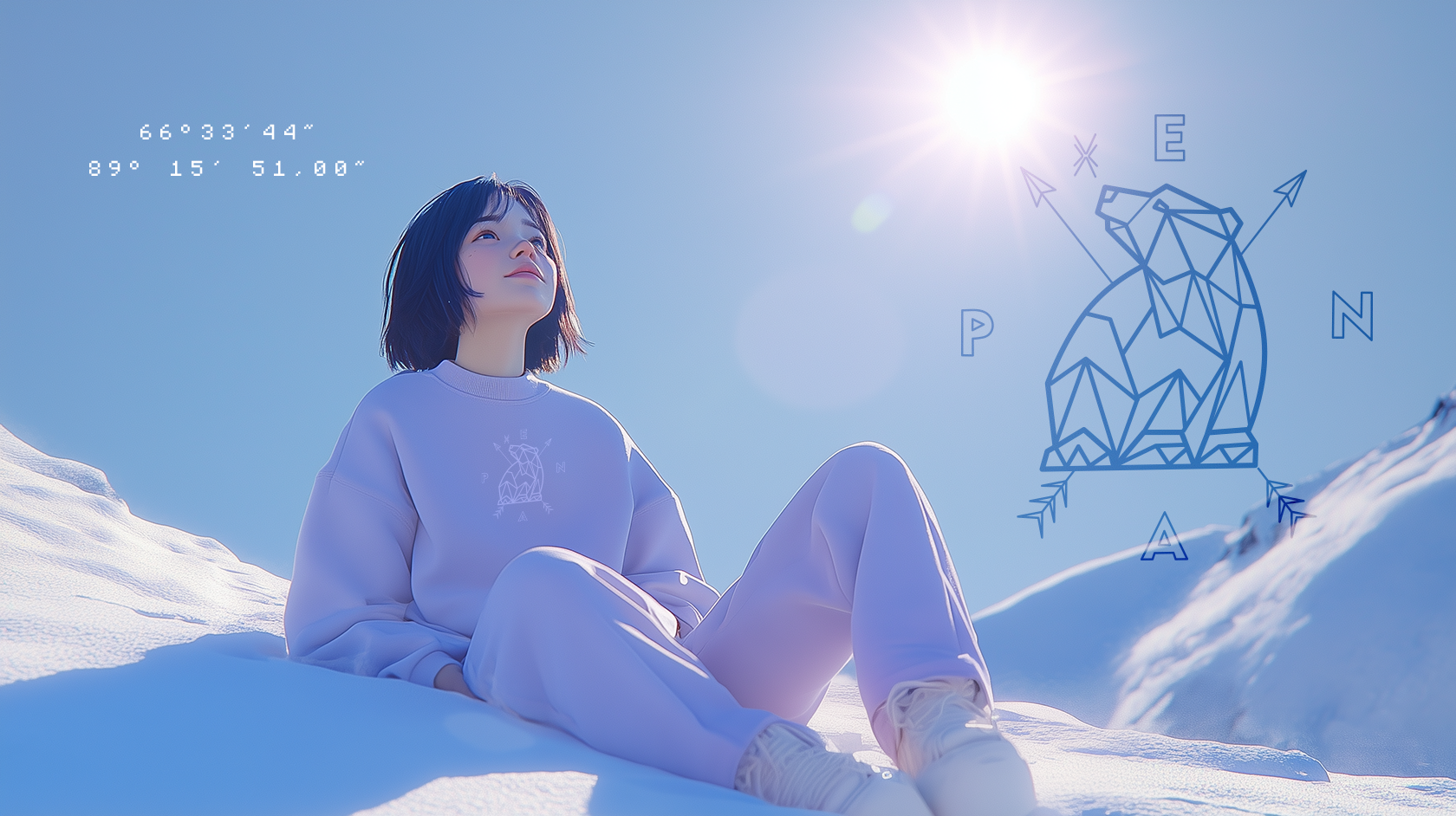 PENA - как снег, но теплее — Изображение №1 — Брендинг на Dprofile