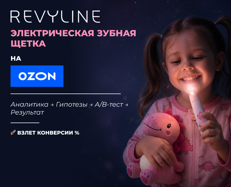 RL 025 Infant: +18% CTR, +2.2% CR в корзину, +204 000 ₽/мес на одном SKU на Dprofile