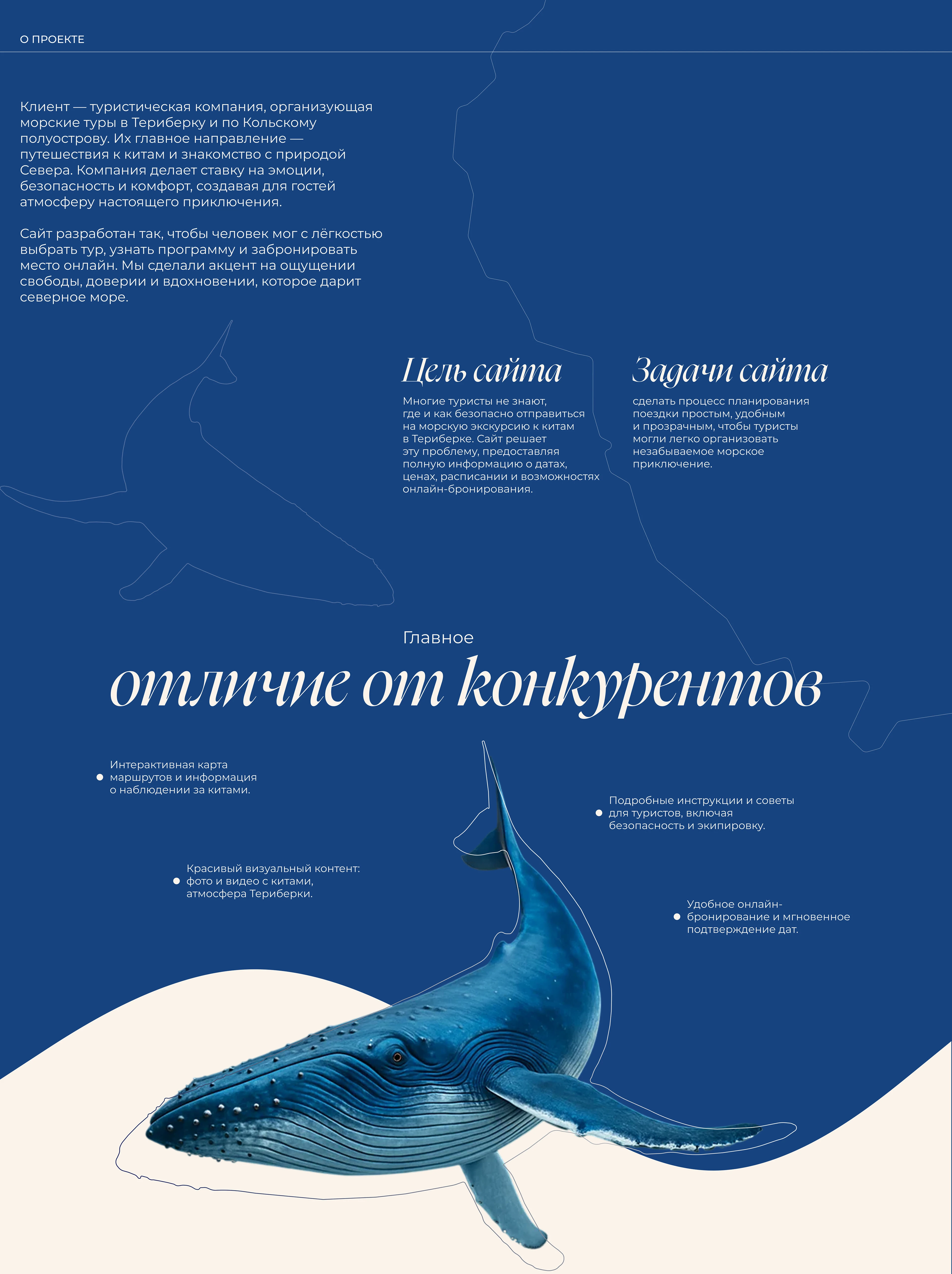 Лендинг | Тур в Териберку — Изображение №2 — Интерфейсы, Брендинг на Dprofile