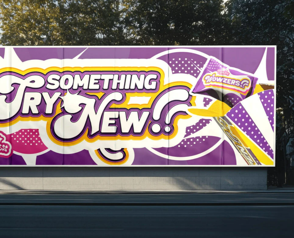 Wowzers!! | Candy Brand Identity — Брендинг на Dprofile