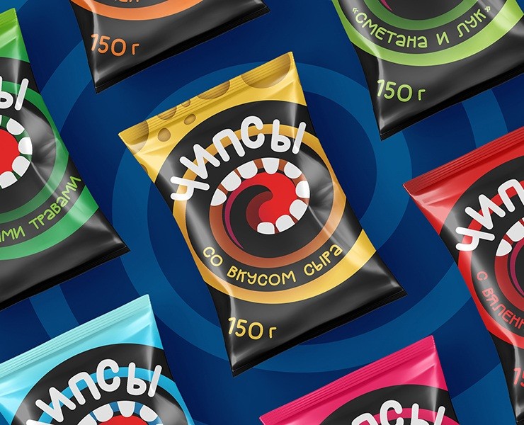 Дизайн упаковки чипсов на Dprofile