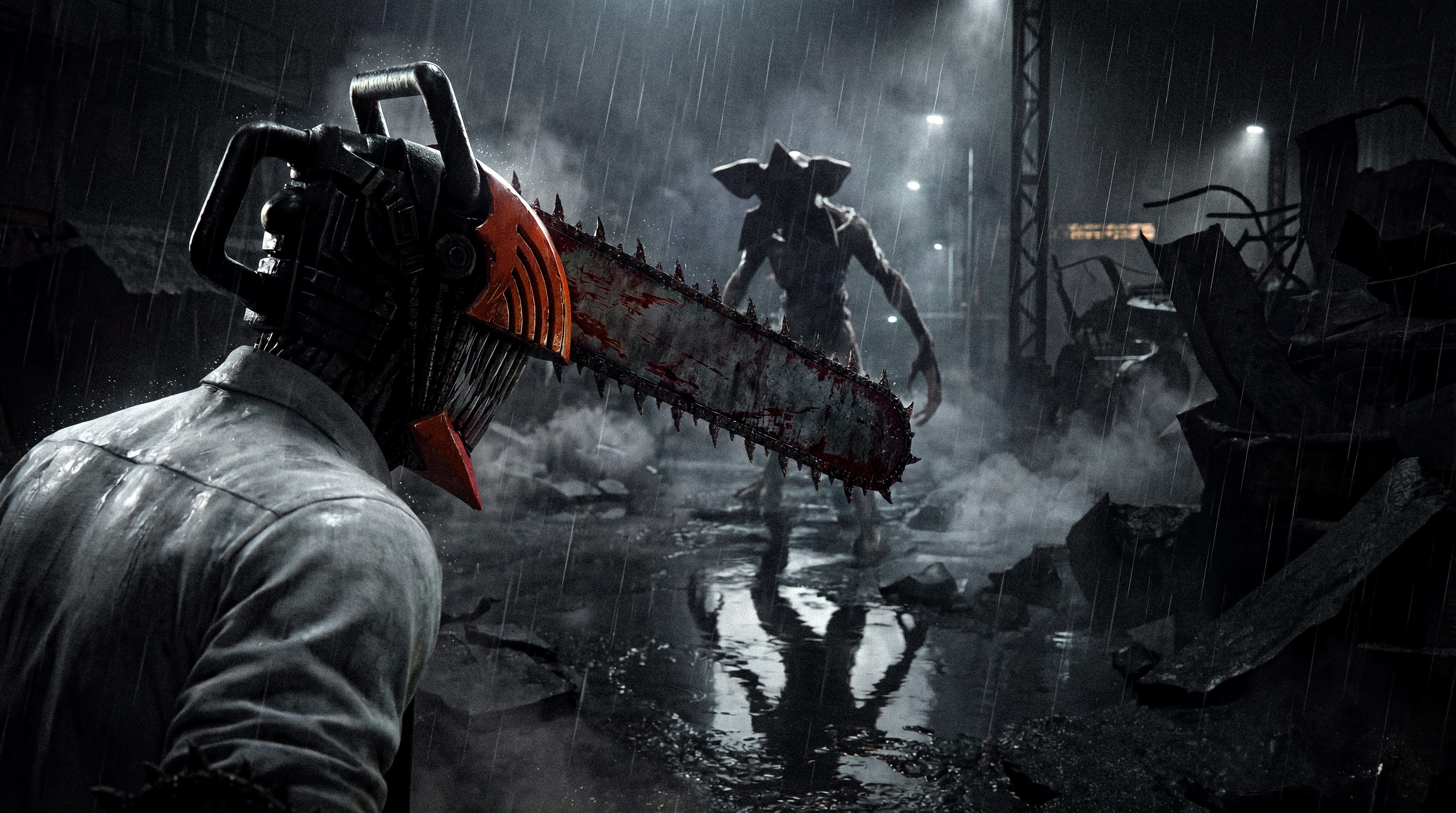 Chainsaw Man x Stranger Things — Изображение №2 — Иллюстрация, Графика на Dprofile