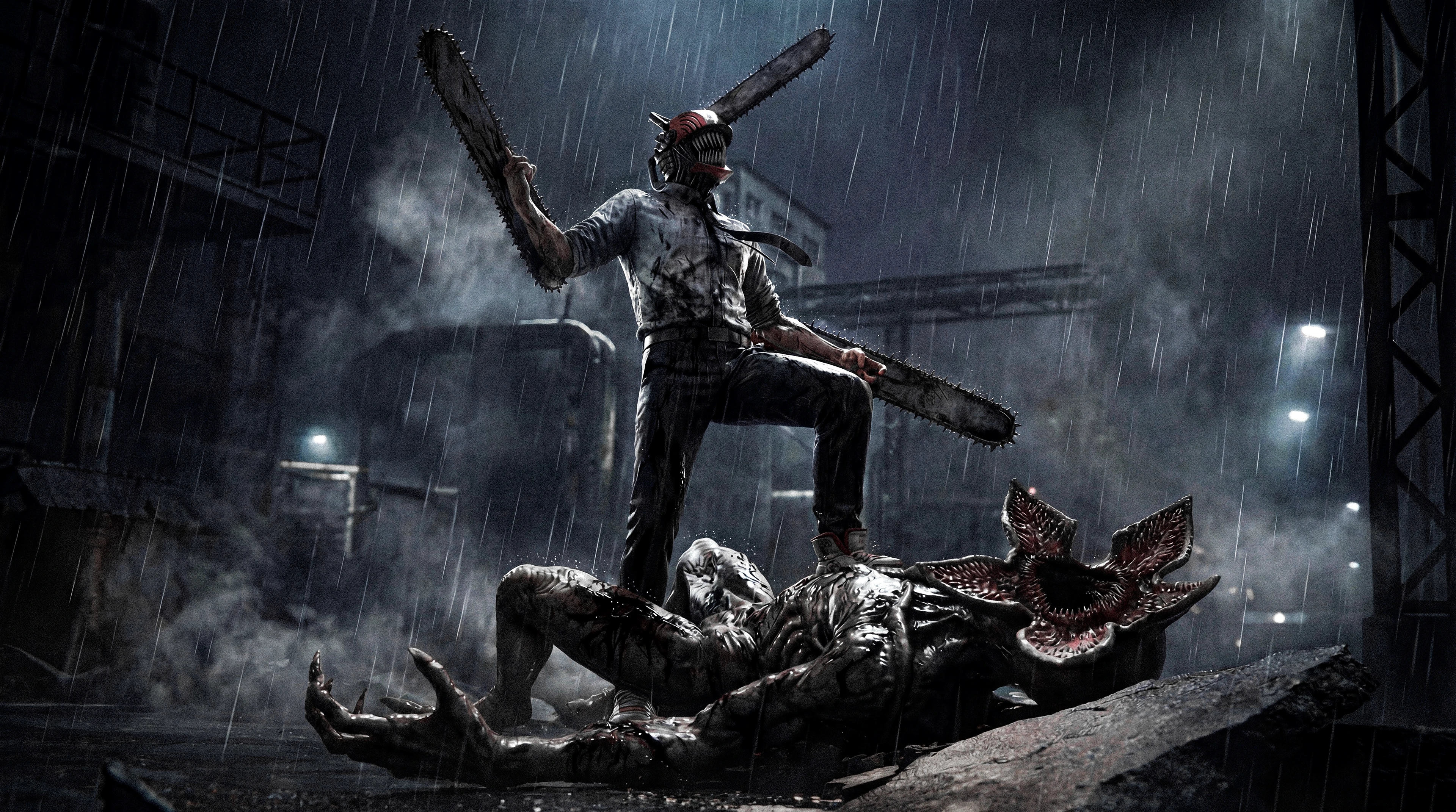 Chainsaw Man x Stranger Things — Изображение №4 — Иллюстрация, Графика на Dprofile