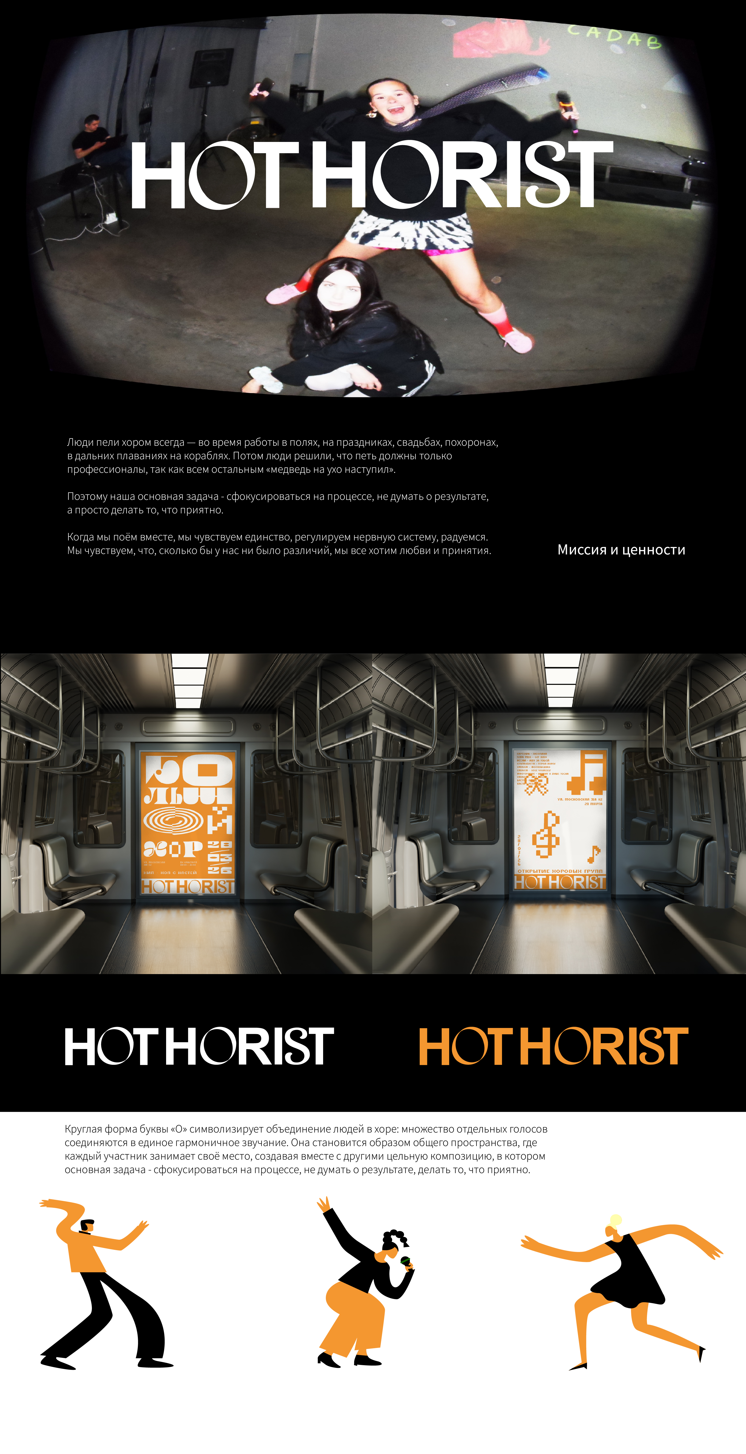 Фирменный стиль для HOT HORIST — Изображение №1 — Интерфейсы, Брендинг на Dprofile