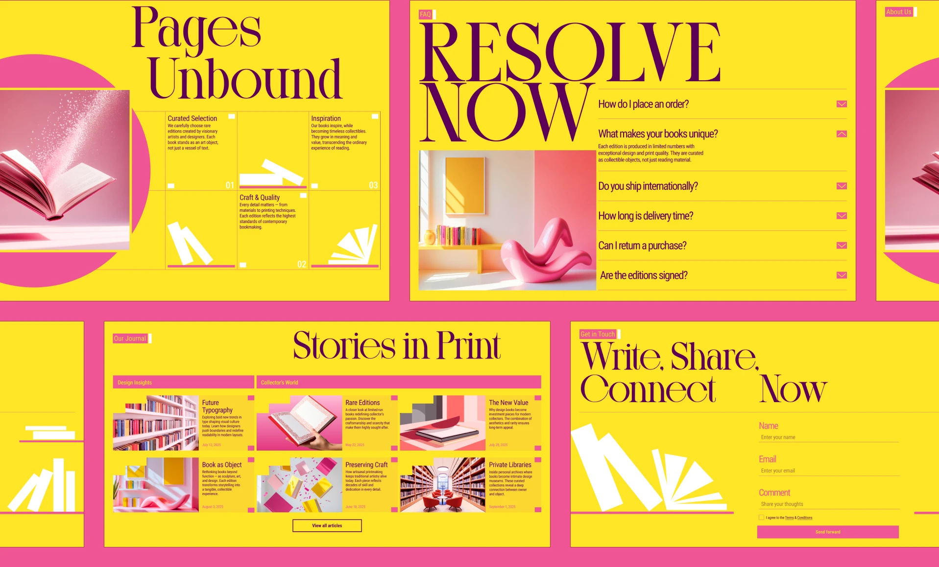 FACE OUT | Online Book Store Website — Изображение №5 — Интерфейсы на Dprofile