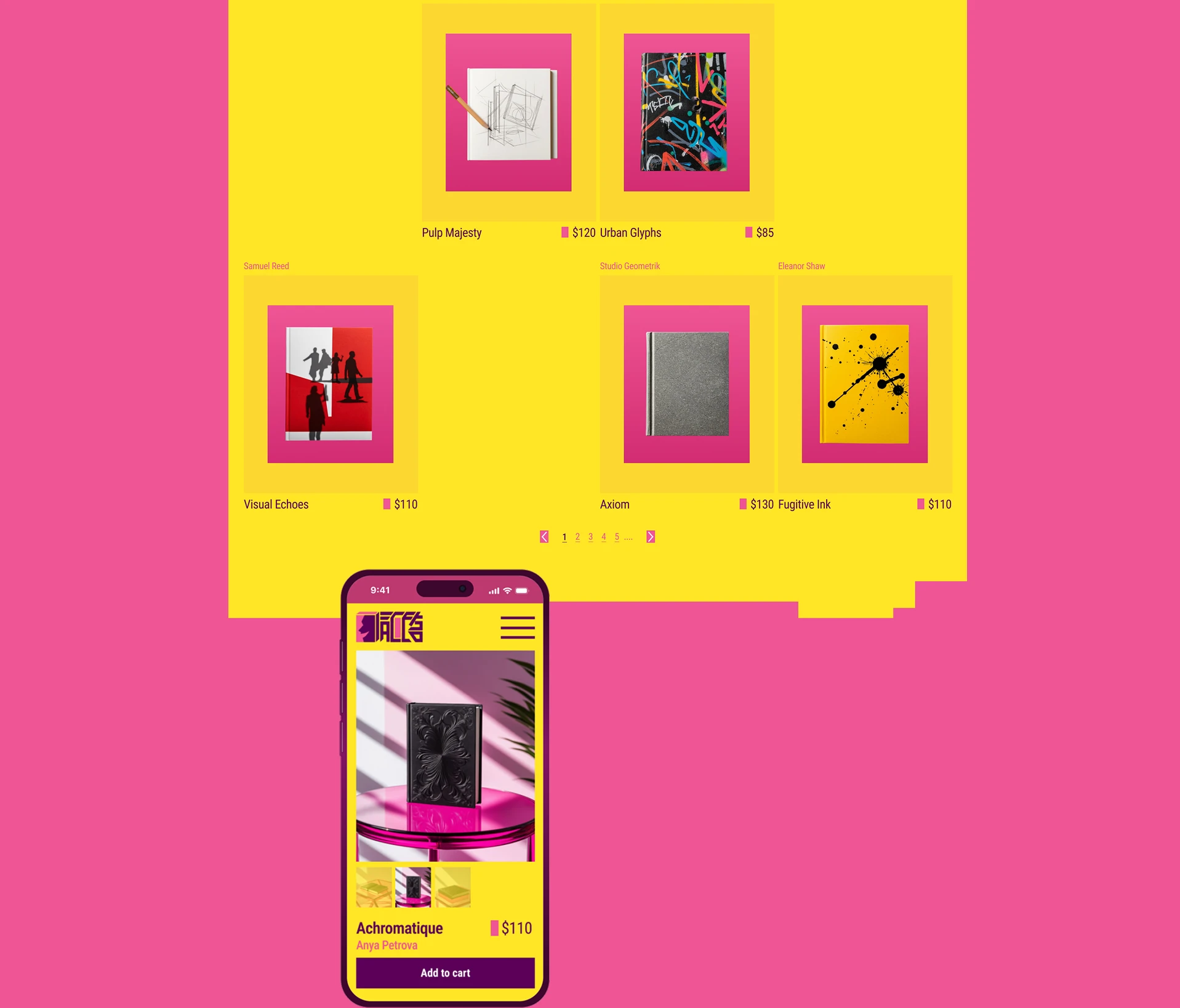 FACE OUT | Online Book Store Website — Изображение №11 — Интерфейсы на Dprofile