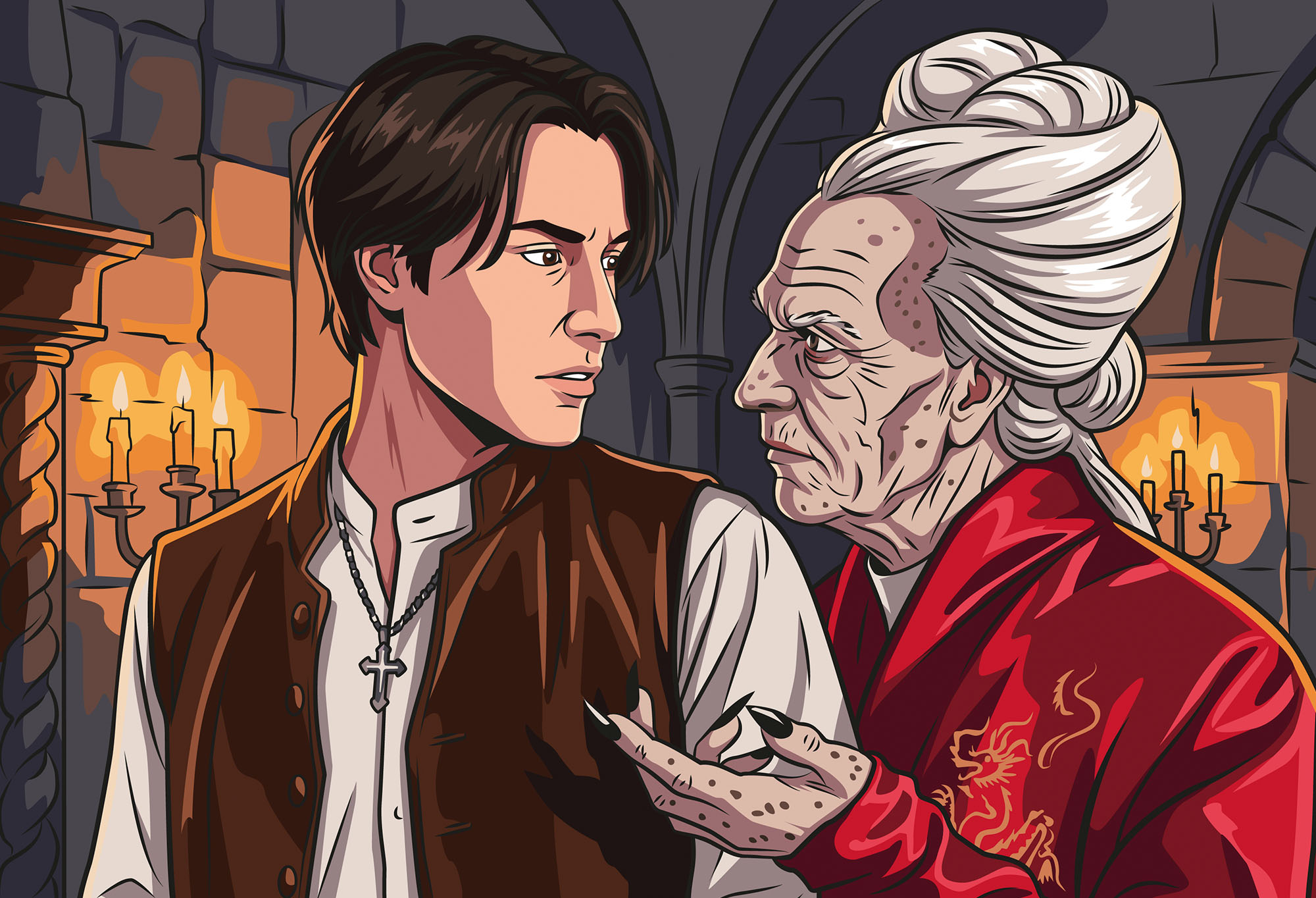 Раскраски по номерам (фильмы & сериалы) — Изображение №10 — Иллюстрация, Графика на Dprofile