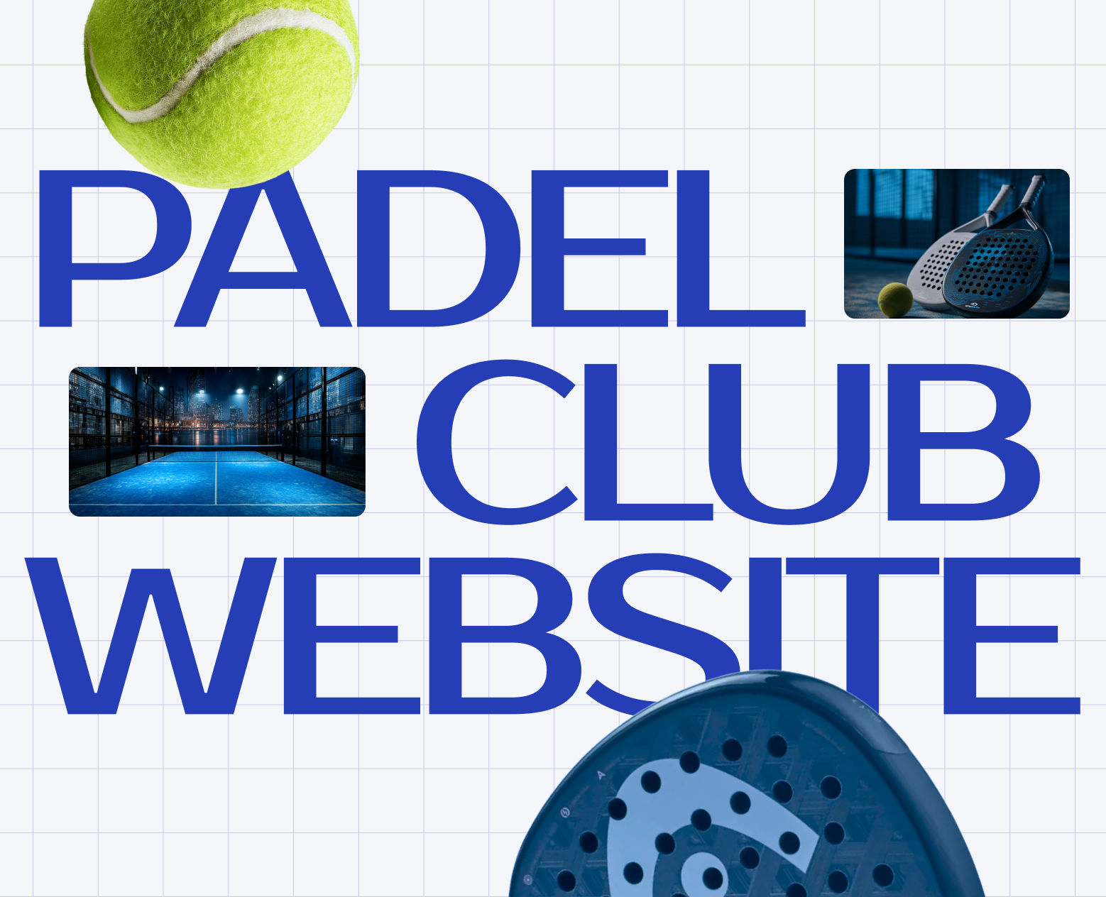 Лендинг для городского падел-клуба на Dprofile