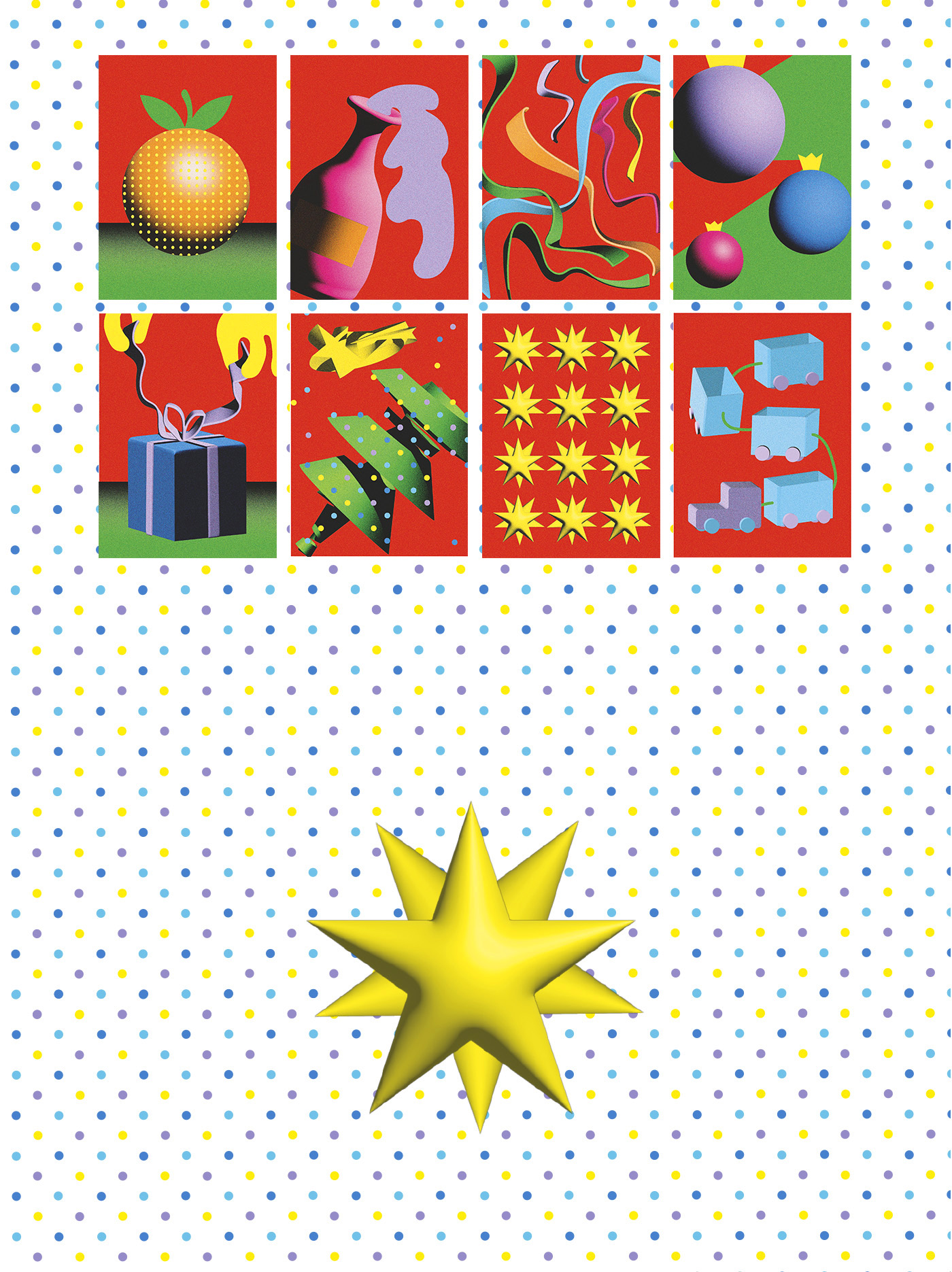 Открытки к Новому году — Изображение №3 — Иллюстрация, Графика на Dprofile