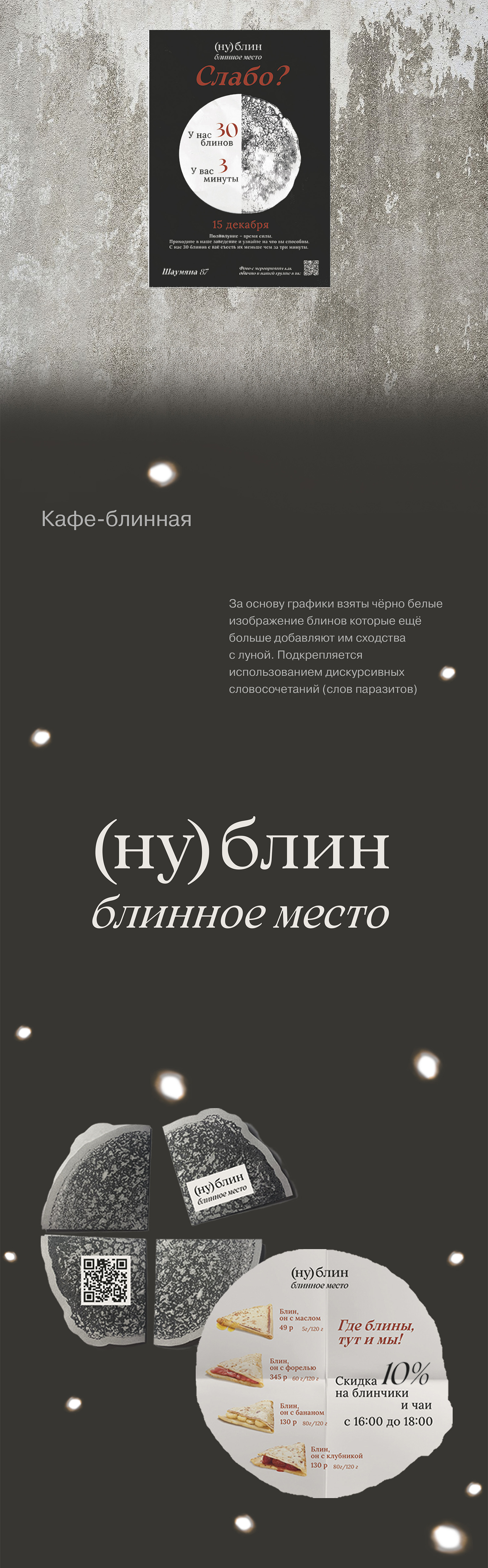(ну)блин Кафе-блинная — Изображение №1 — Брендинг, Графика на Dprofile