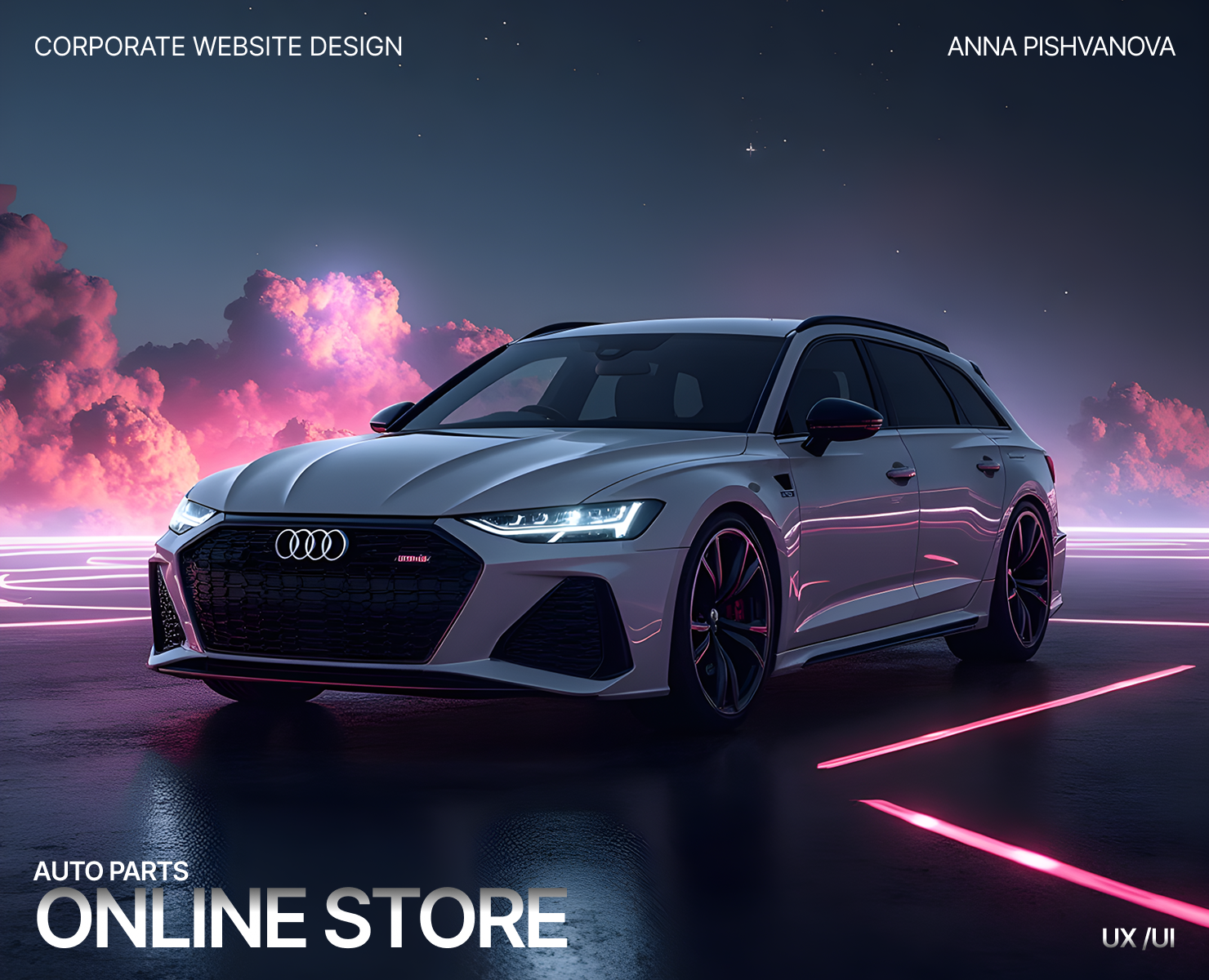 Интернет-магазин автозапчастей — Интерфейсы, Брендинг на Dprofile